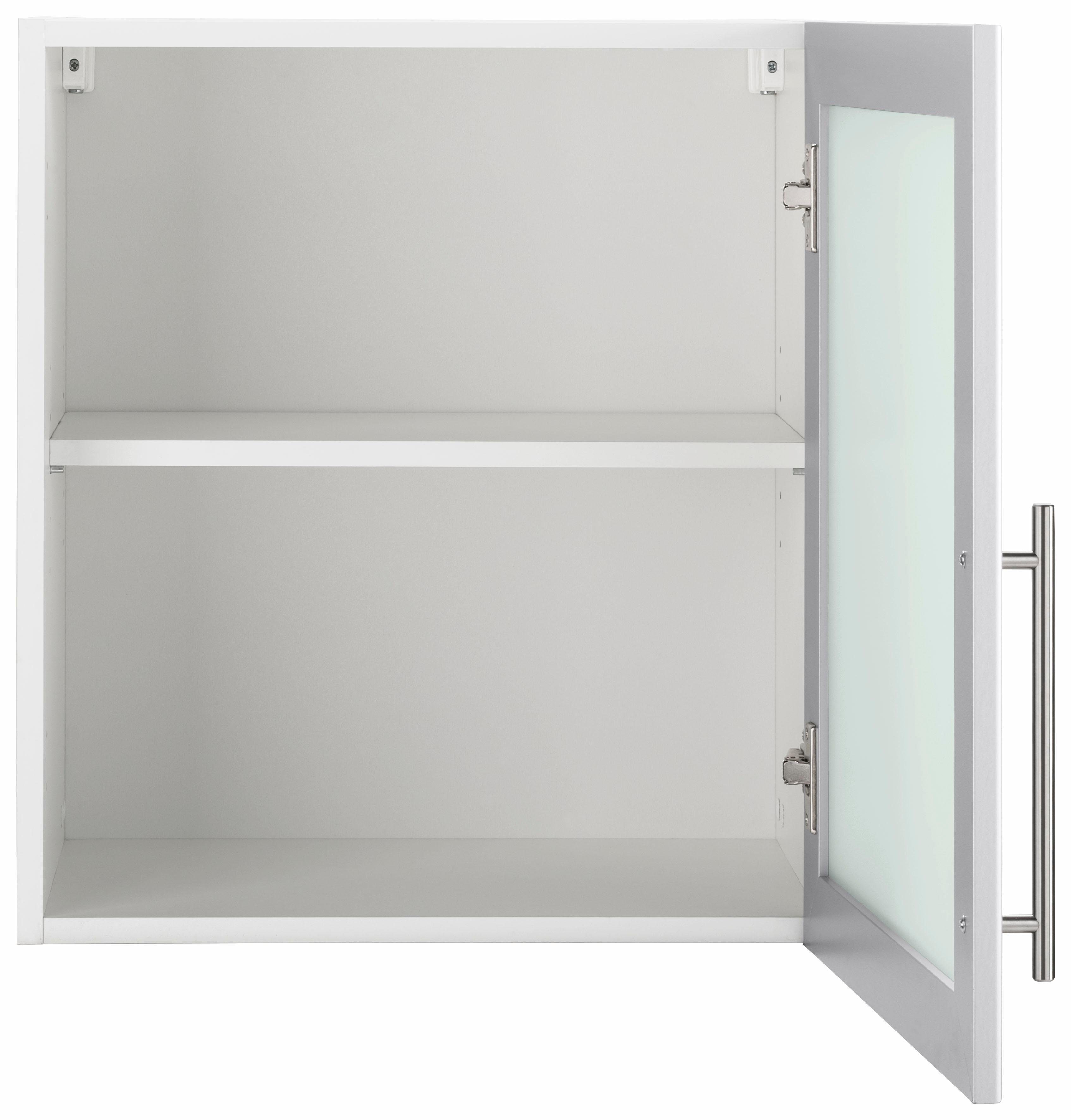 wiho Küchen Hangend kastje met glasdeur Ela Breedte 50 cm