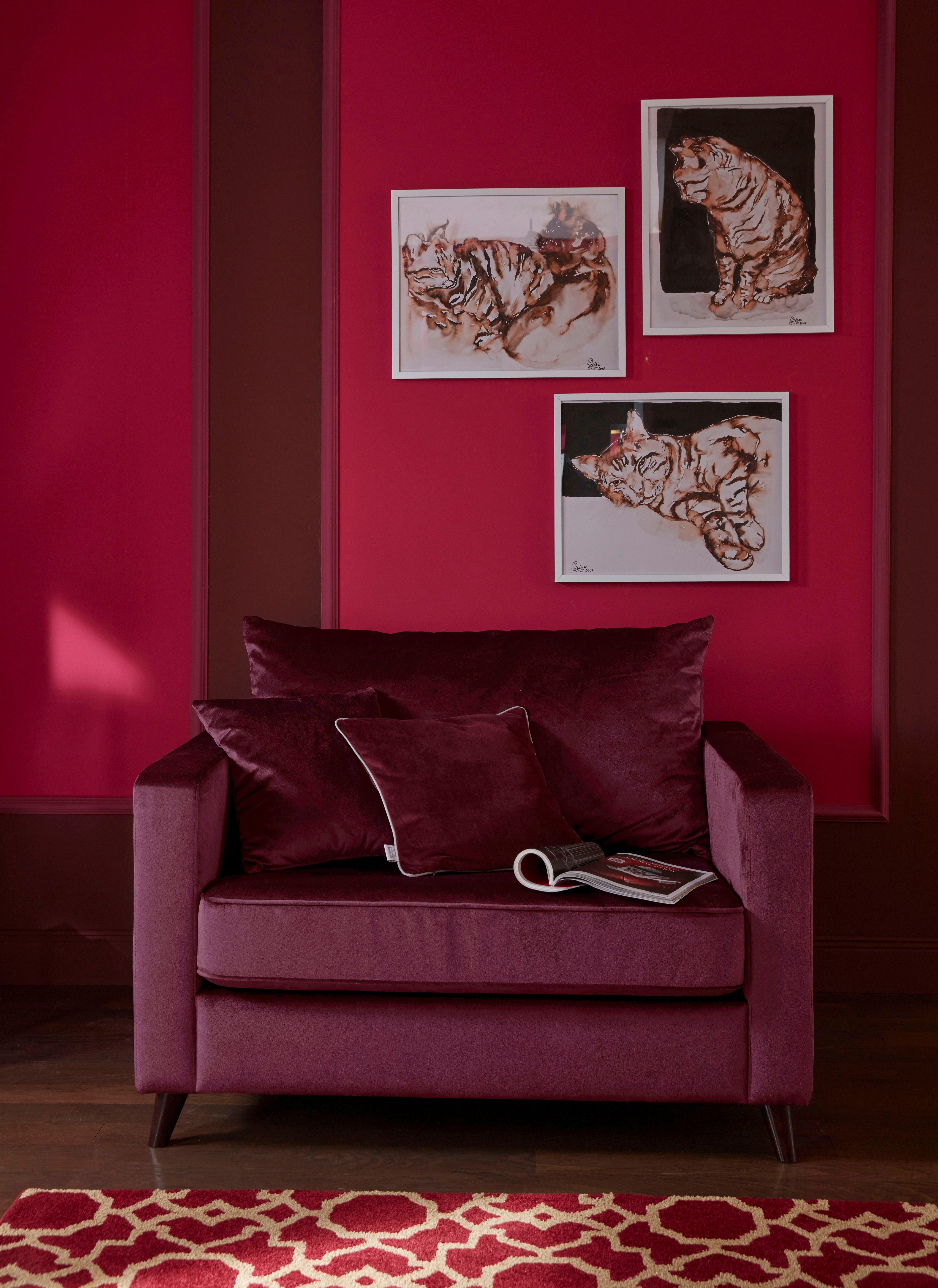 Guido Maria Kretschmer Home&Living Loveseat Renesse los kussen, opstaande naad aan zitkussen