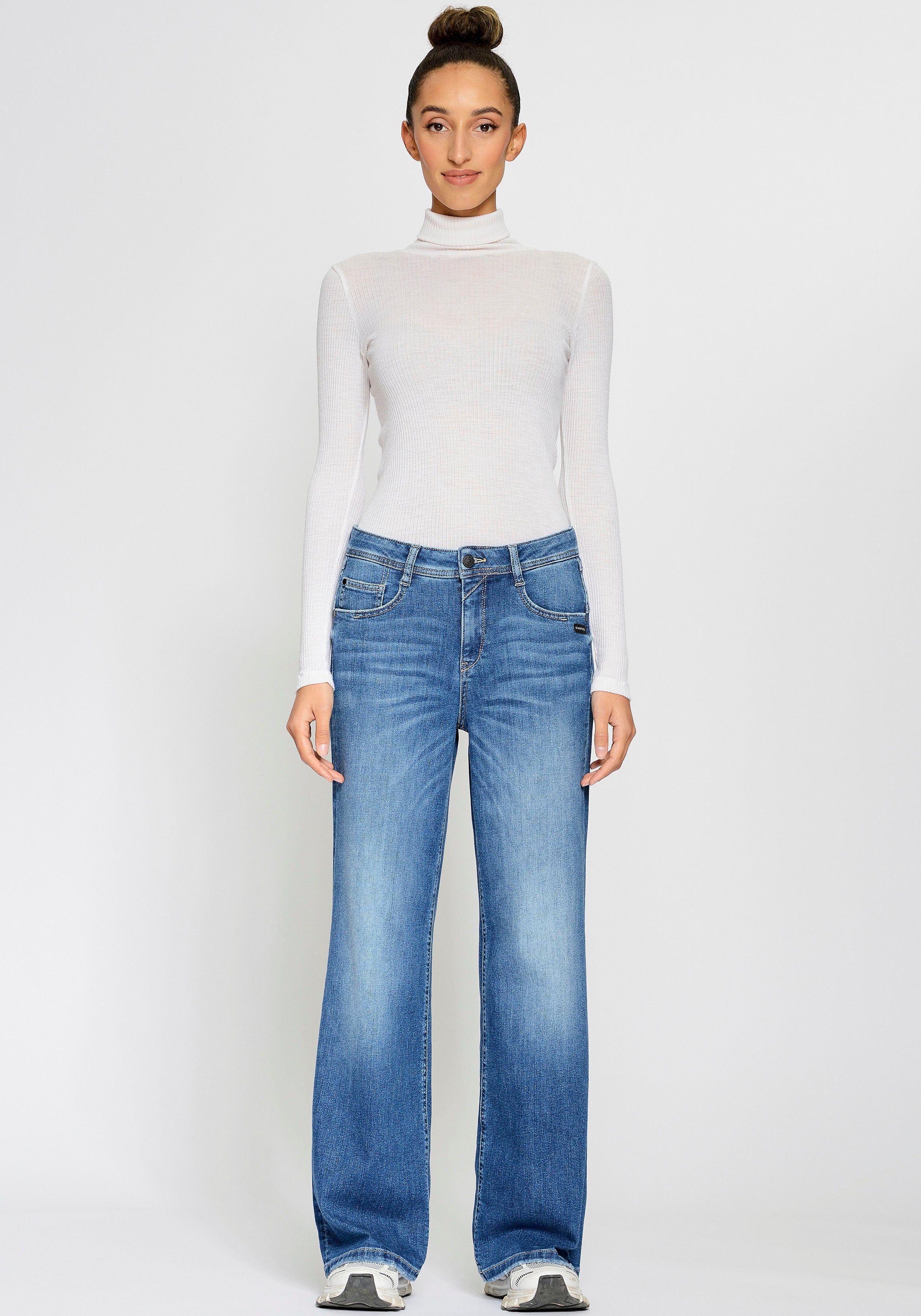 GANG Wijde jeans 94AMELIE WIDE