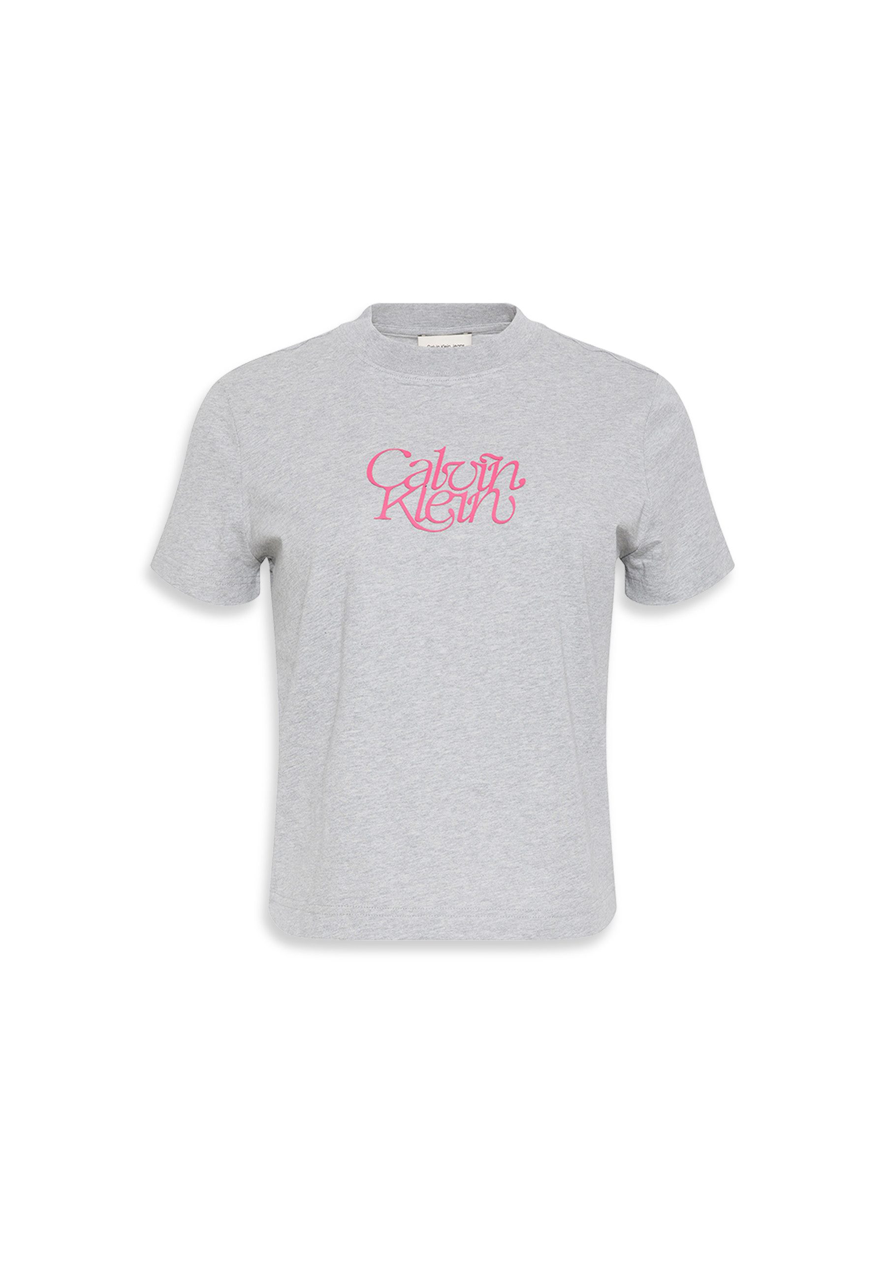 Calvin Klein T-shirt SS FITTED SCRIPT CALVIN KLEIN TE