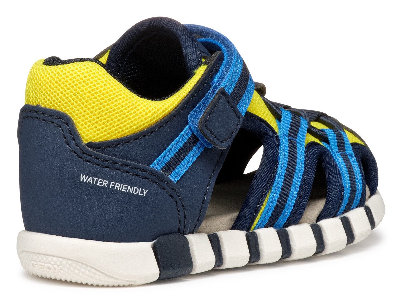 Geox Babyschoentjes B SANDAL IUPIDOO BOY , trekking-sandaal, outdoorschoen, babyschoen met klittenbandsluiting