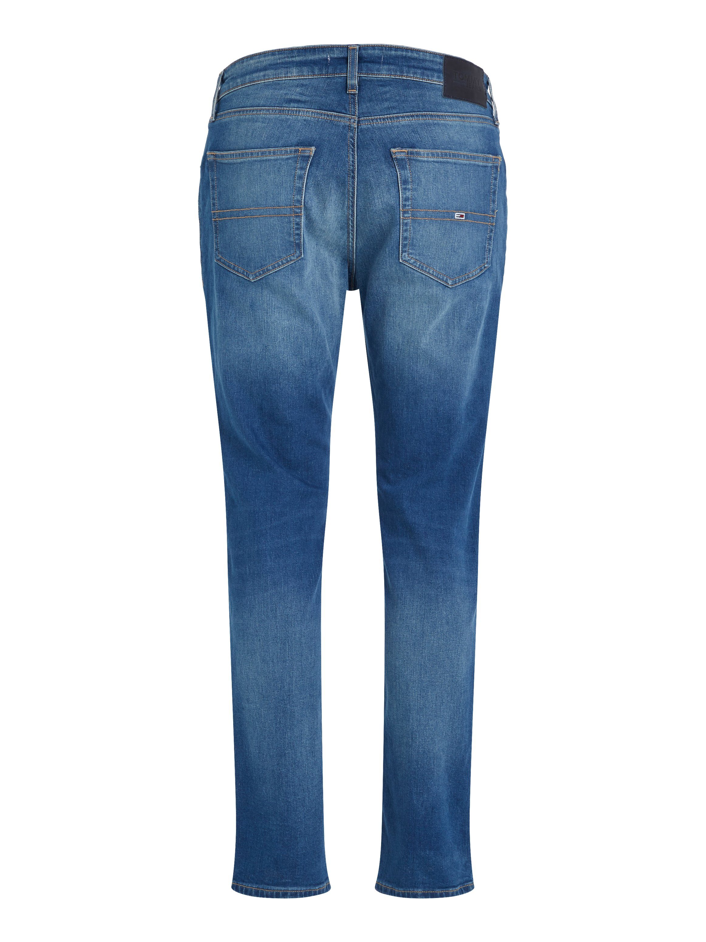 TOMMY JEANS Straight jeans Ryan met elastaan voor een comfortabele pasvorm