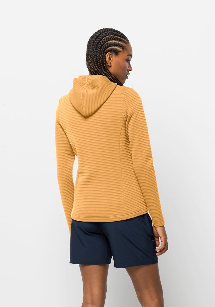 Jack Wolfskin Fleecejack met capuchon MODESTO HOODED JKT WOMEN