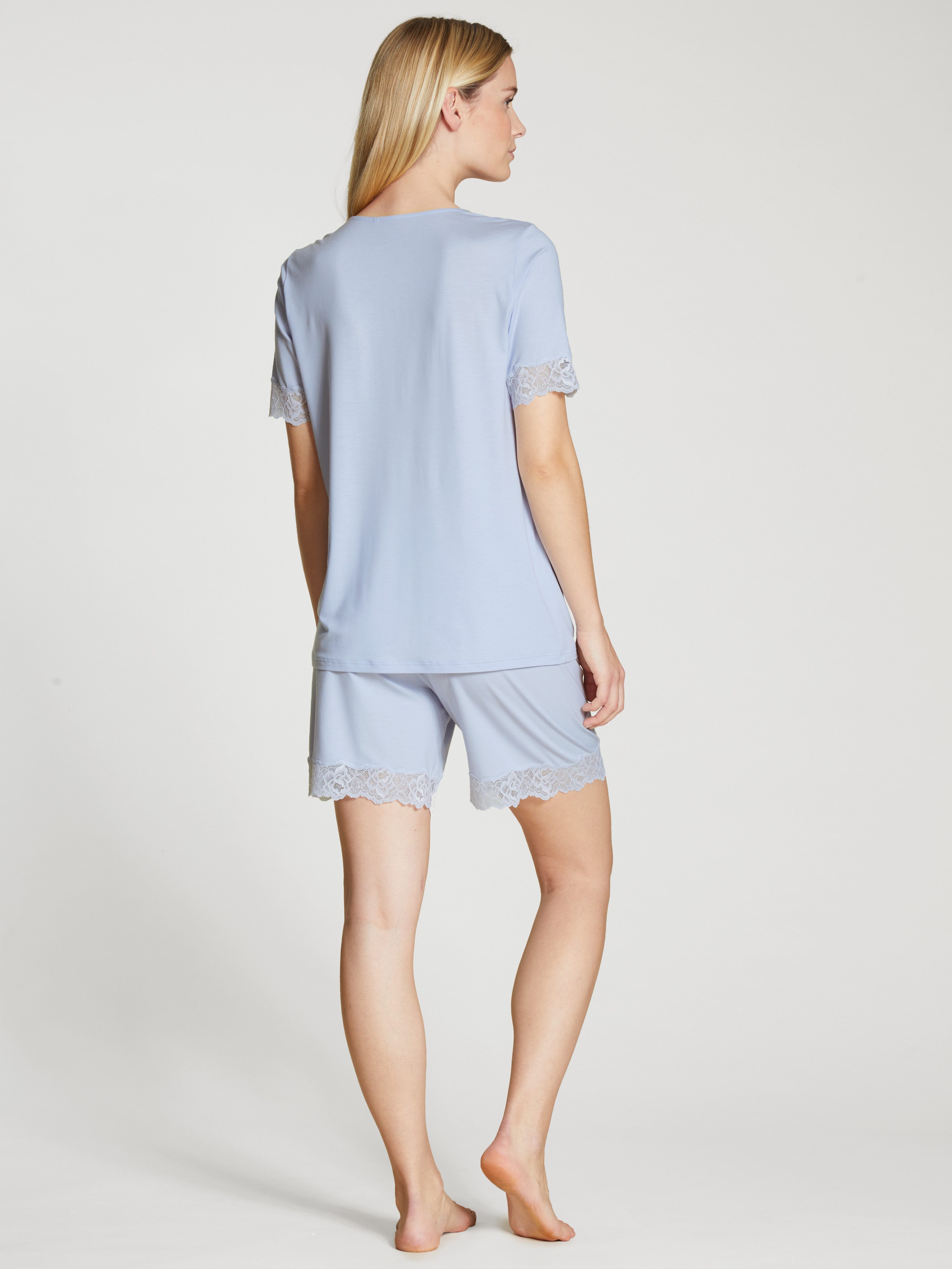 CALIDA Shortama met schattige kantafwerking (2-delig)