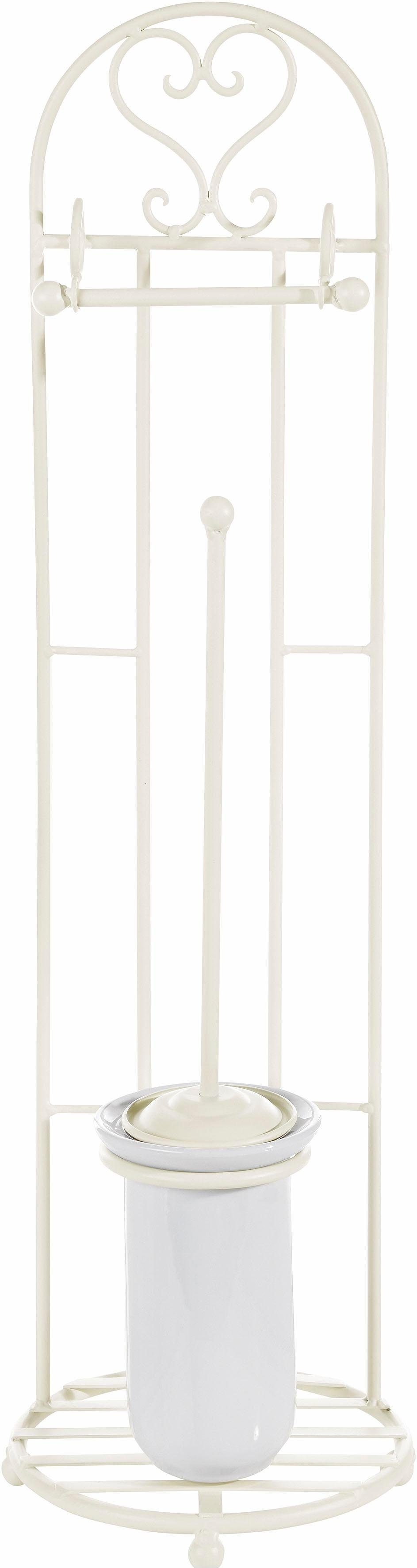 Ambiente Haus Toiletrolhouder Antik antiek-wit