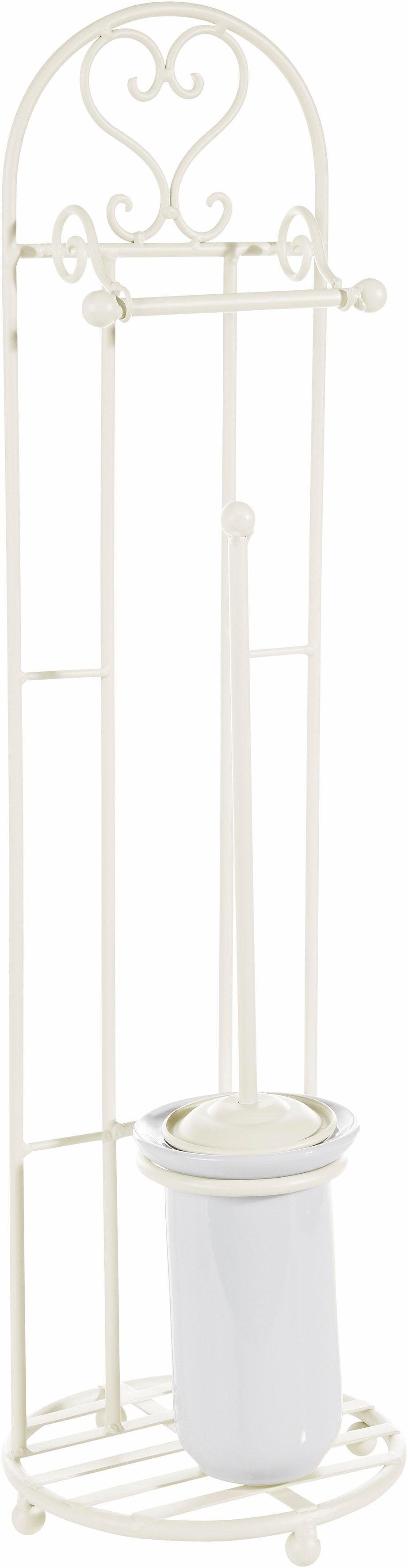 Ambiente Haus Toiletrolhouder Antik antiek-wit