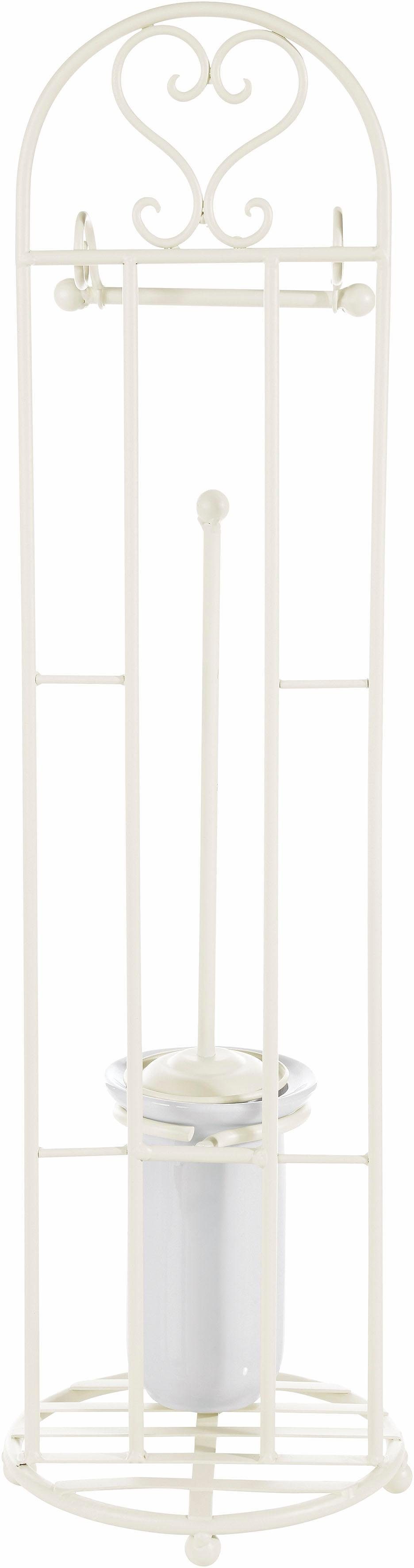 Ambiente Haus Toiletrolhouder Antik antiek-wit