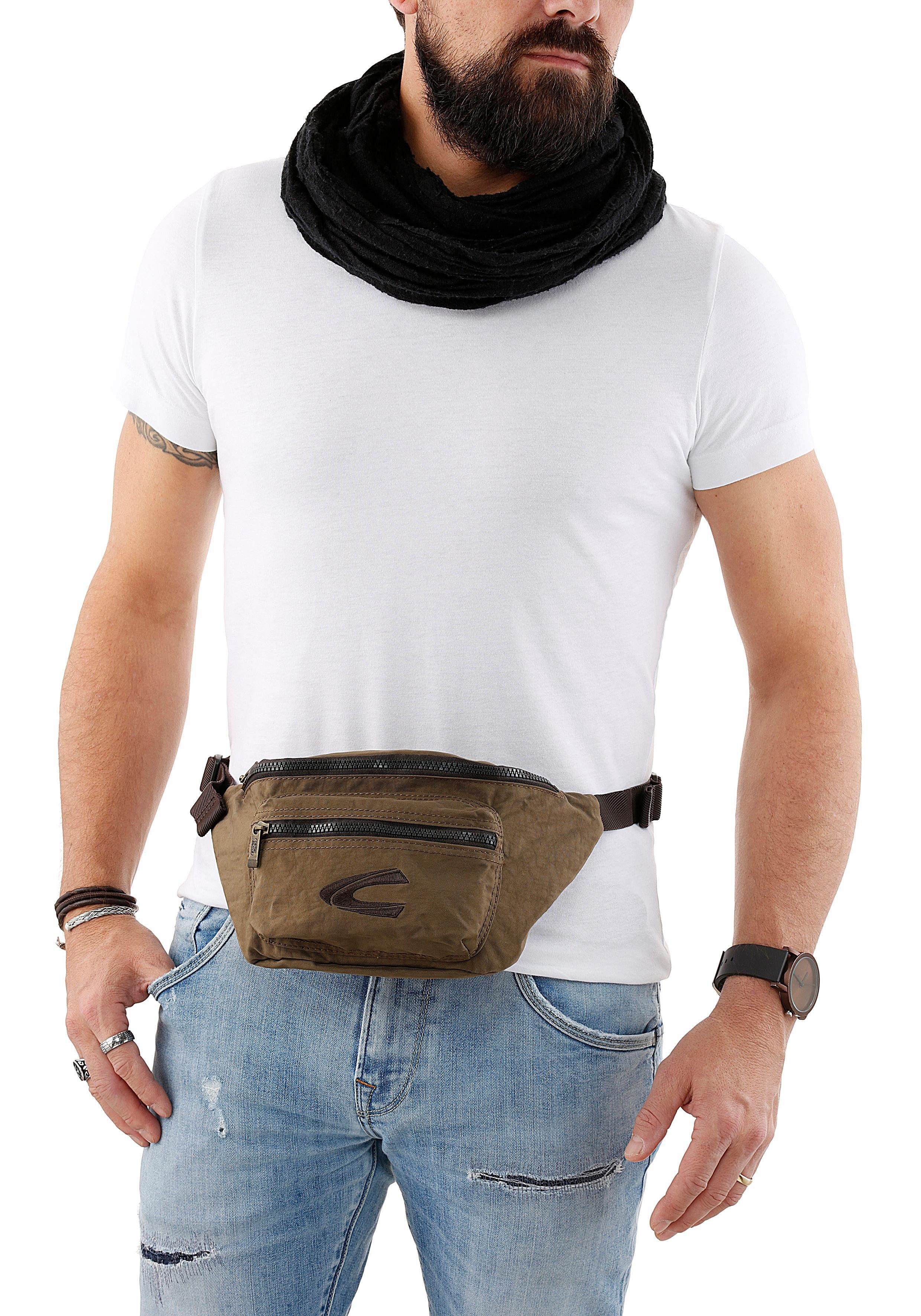 camel active Buiktasje Journey van licht robuust nylon, functioneel perfect voor alle levensomstandigheden