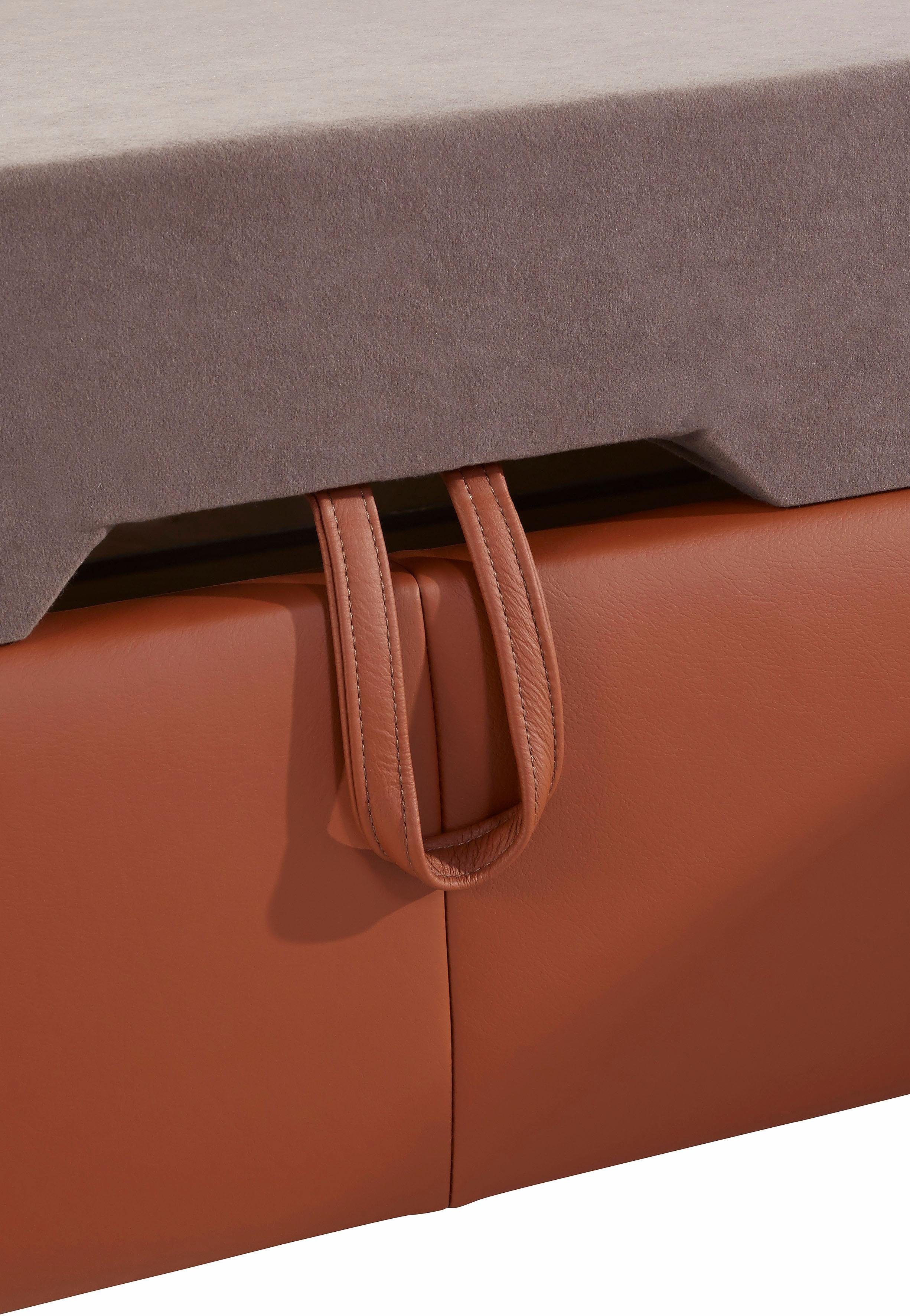 exxpo - sofa fashion Hoekbank Spring, super comfortabel en comfortabel met arm- en hoofdsteunfunctie