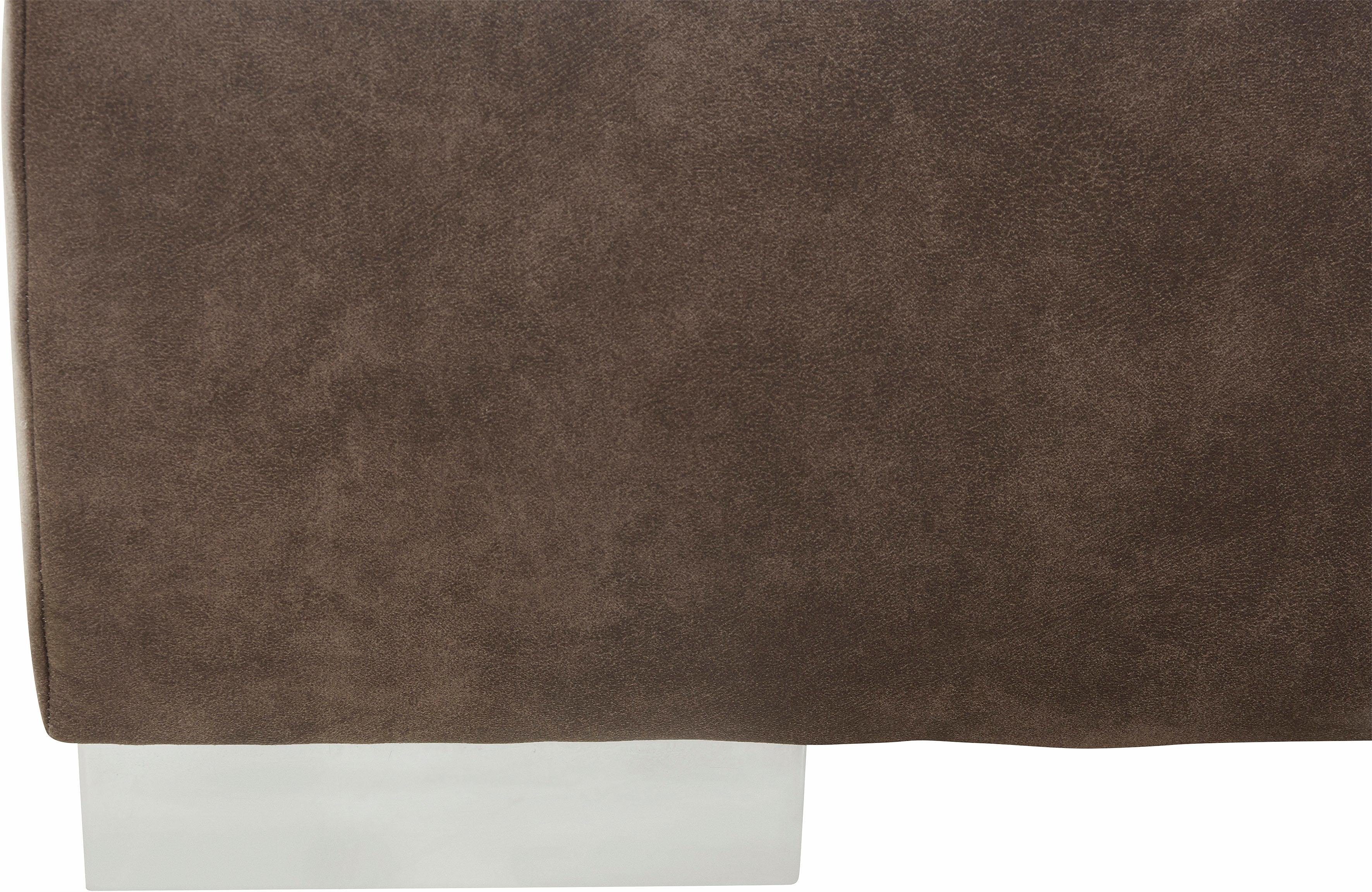 exxpo - sofa fashion Hoekbank Spring, super comfortabel en comfortabel met arm- en hoofdsteunfunctie