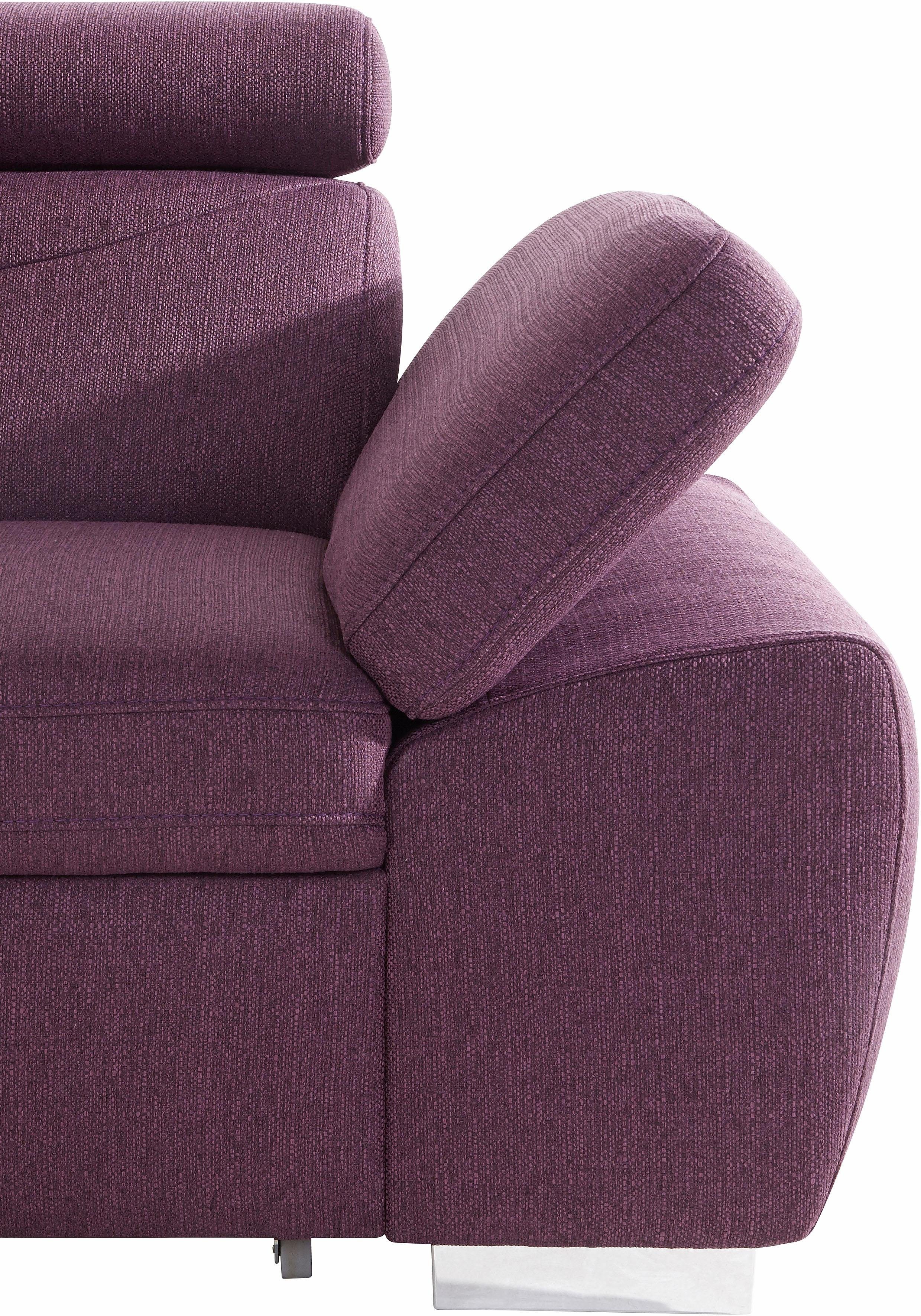 exxpo - sofa fashion Hoekbank Spring, super comfortabel, met armleuning- en hoofdeindefunctie, OTTOs Choice