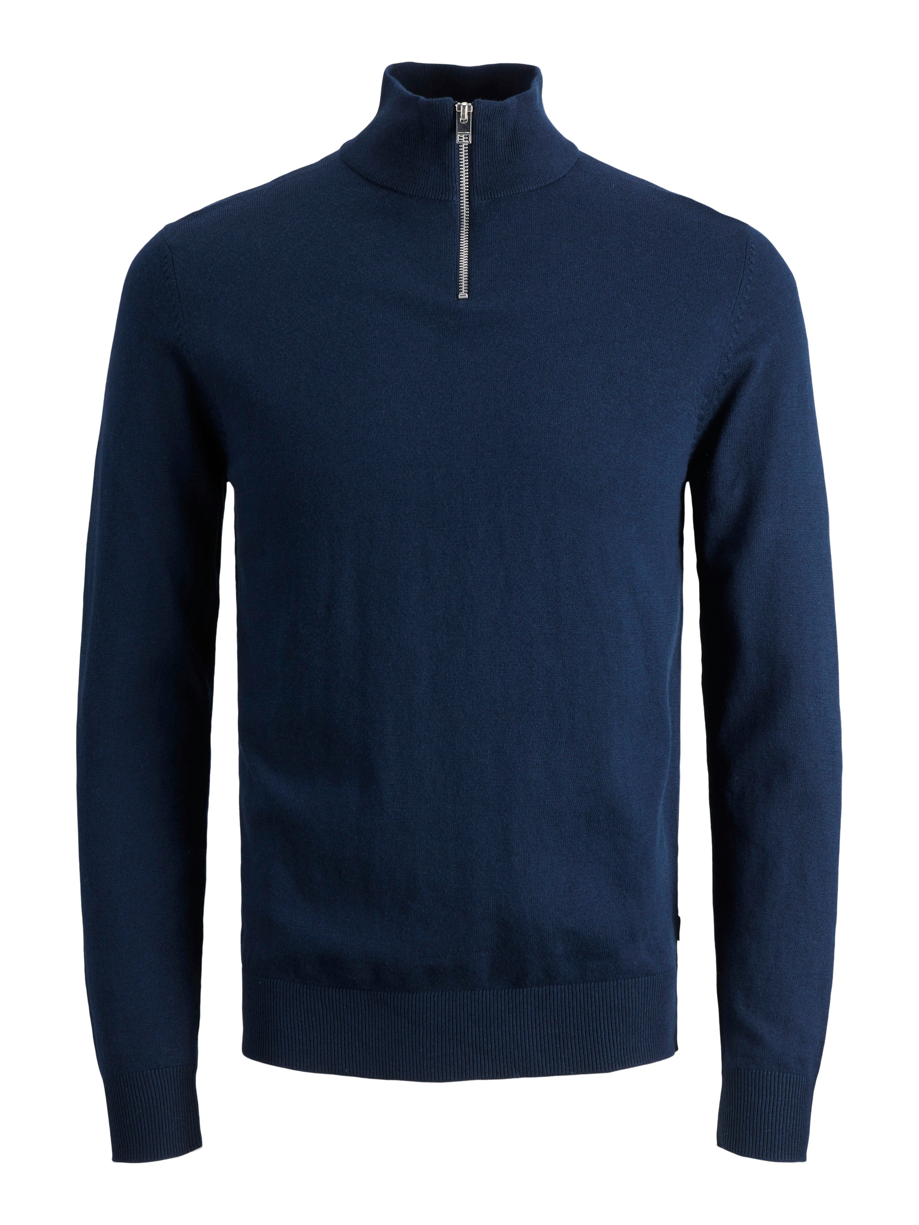 Jack & Jones Junior Schipperstrui JJEEMIL KNIT HALF ZIP NOOS JNR