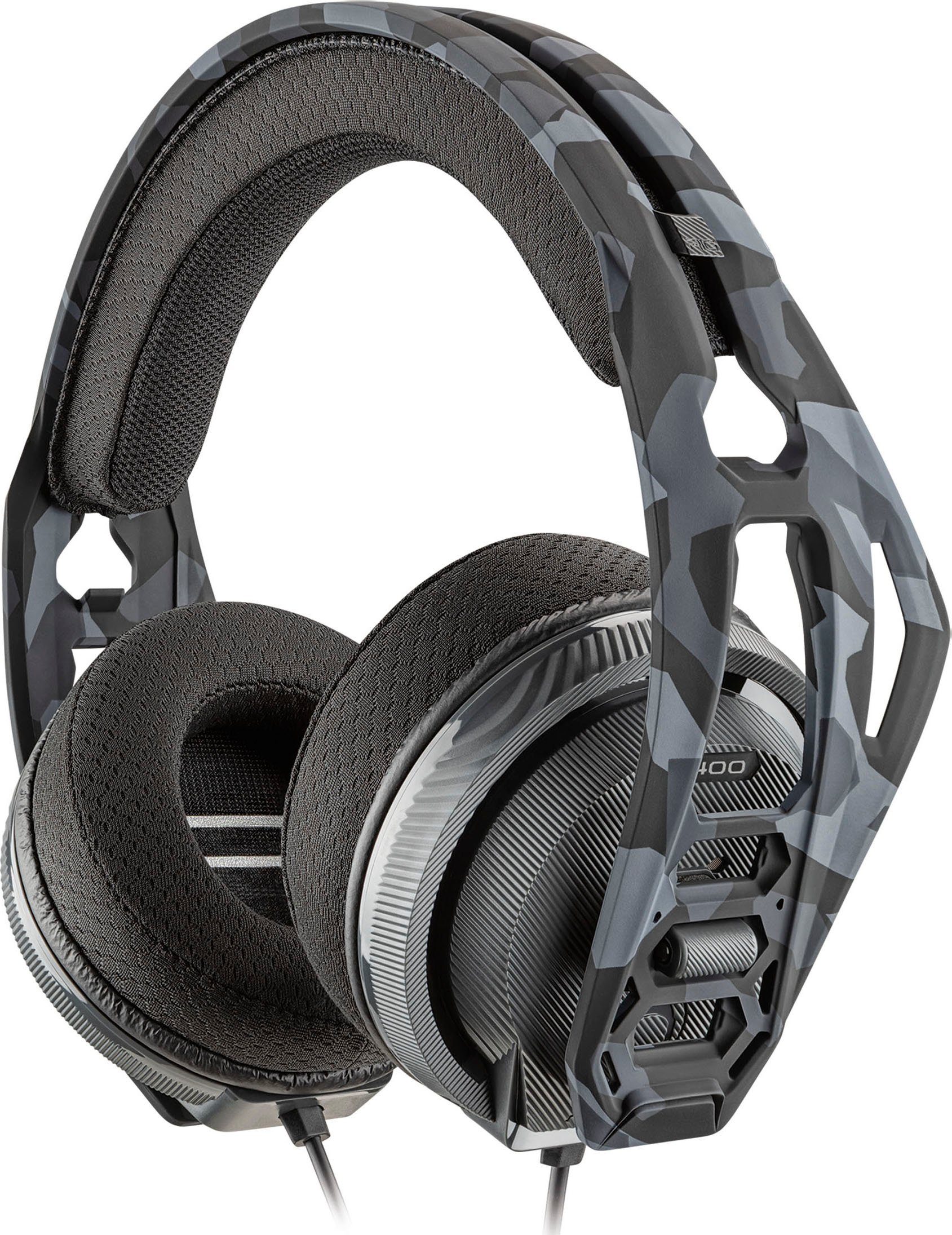 nacon Gaming-headset Nacon RIG 400HX urban camo-zwart, 3,5 mm jack