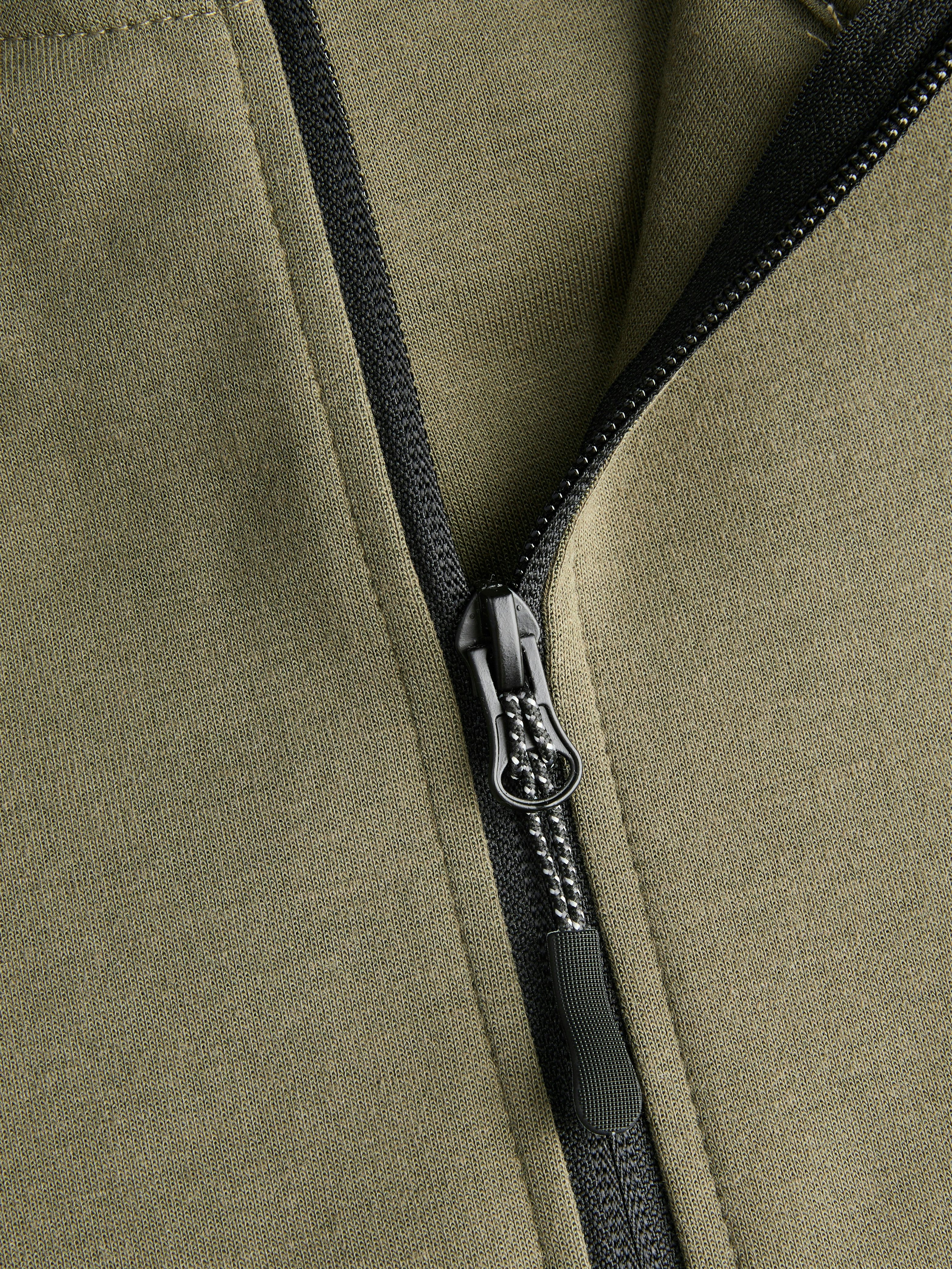 Jack & Jones Junior Capuchonsweatvest JCOFUSION SWEAT ZIP HOOD NOOS JNR