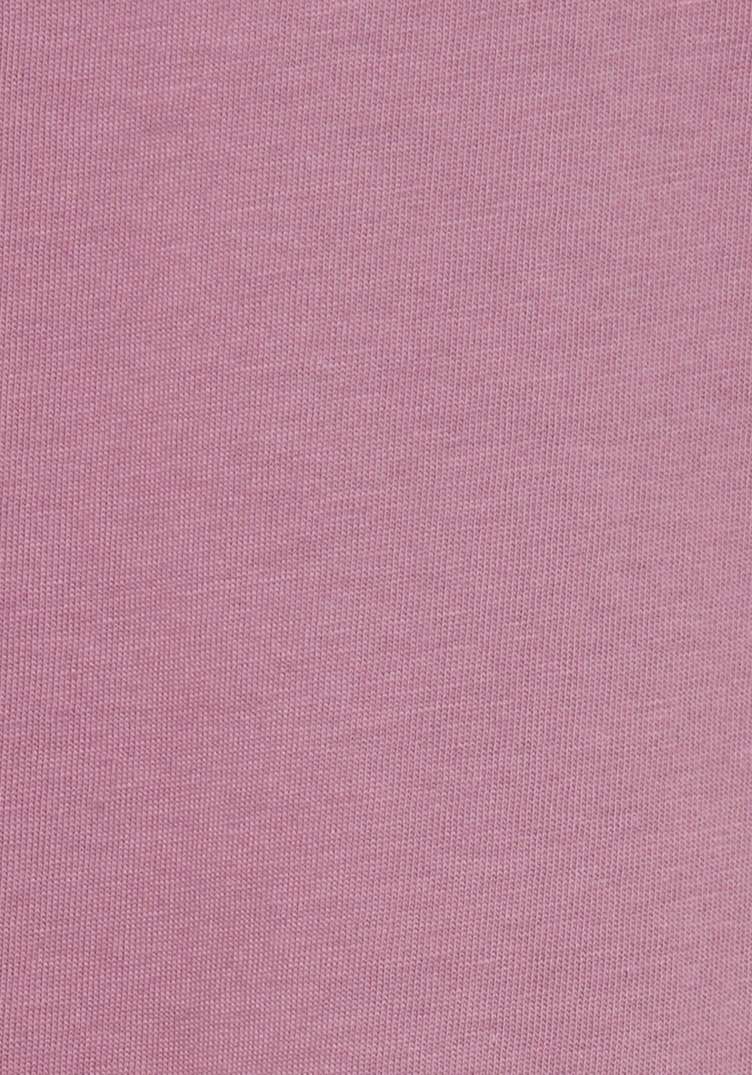 Vivance Dreams Big-shirt met fijn geschetste frontprint (2-delig, Set van 2)