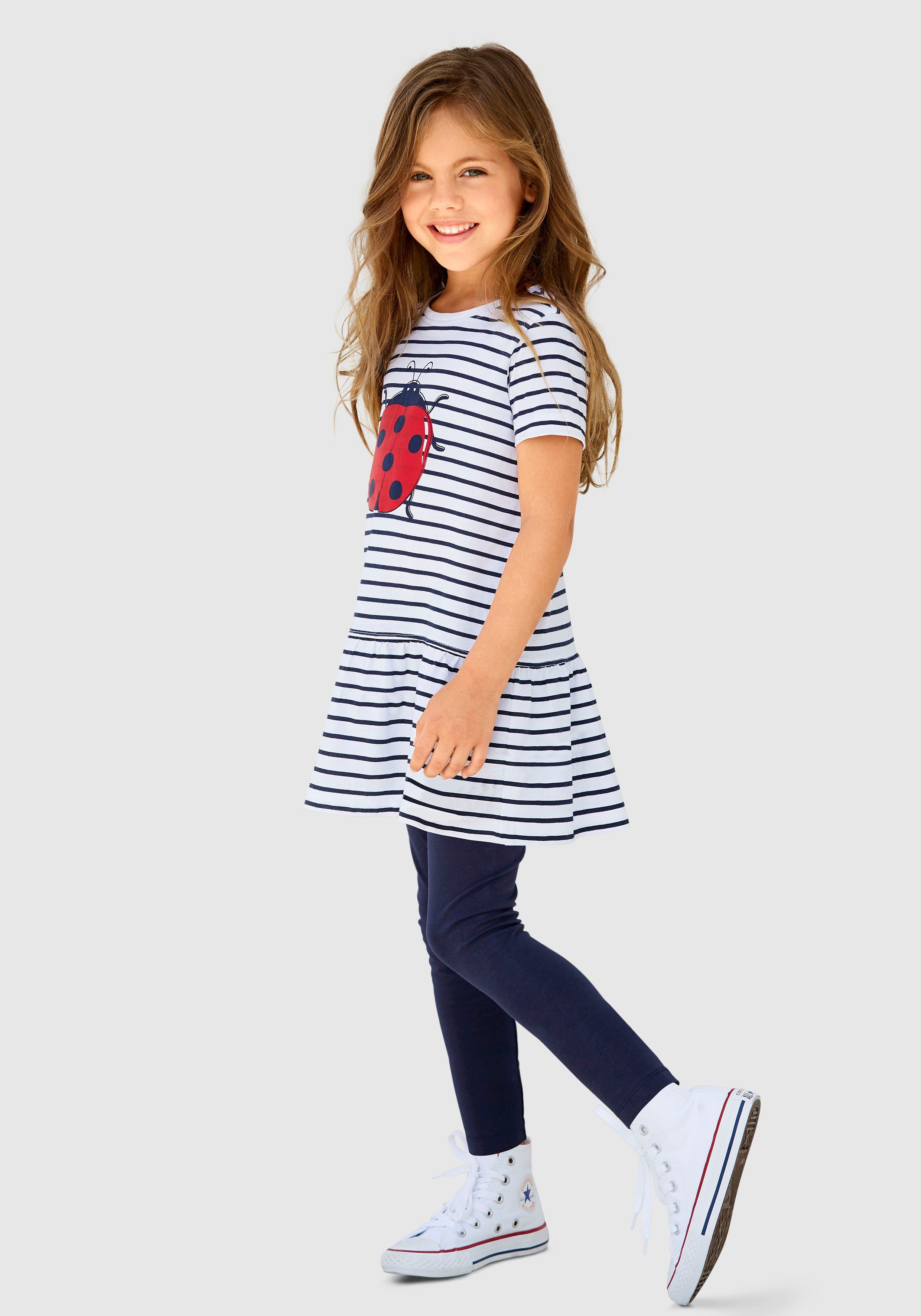 KIDSWORLD Shirt & legging met schattig lieveheersbeestjesmotief (set, 2-delig)