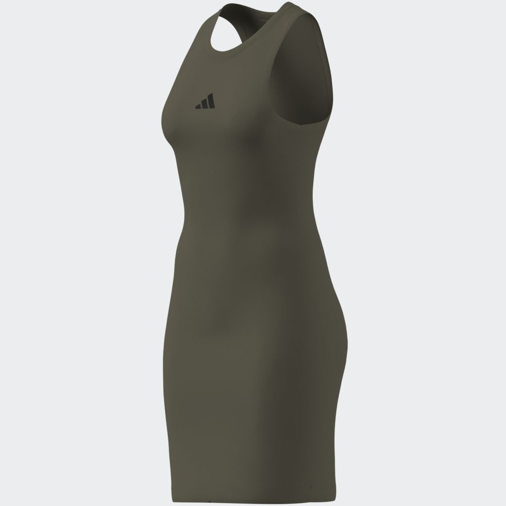 adidas Sportswear Shirtjurk W FI SL DRESS (1-delig)
