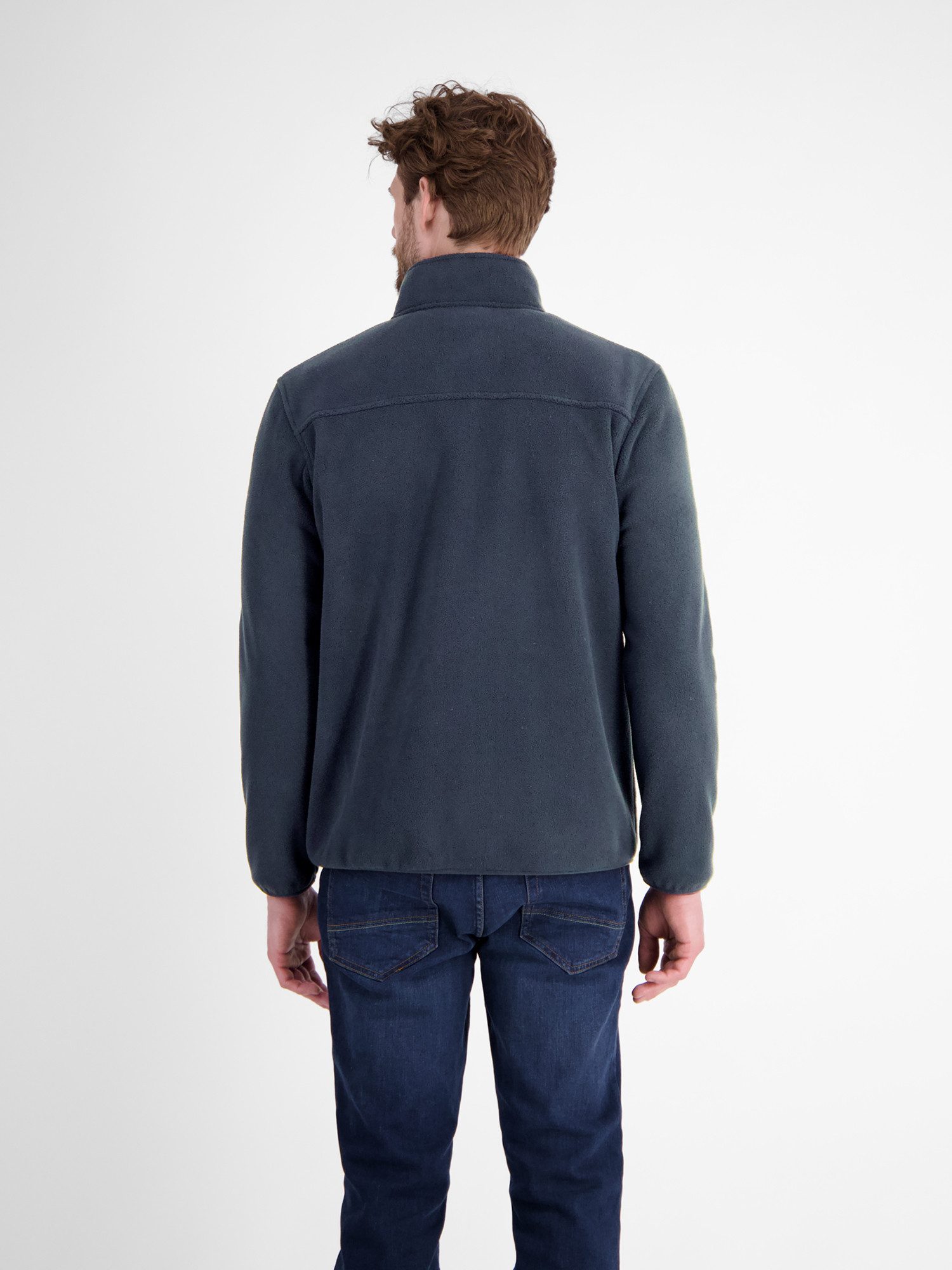 Lerros Sweatvest LERROS Polar-Fleece jas, sportief
