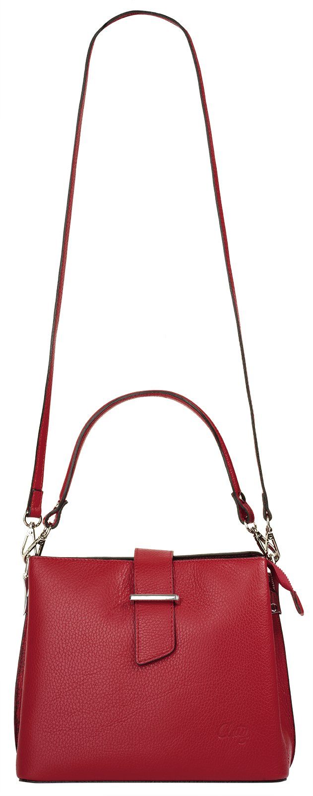 Cluty Tas echt leer, made in italy