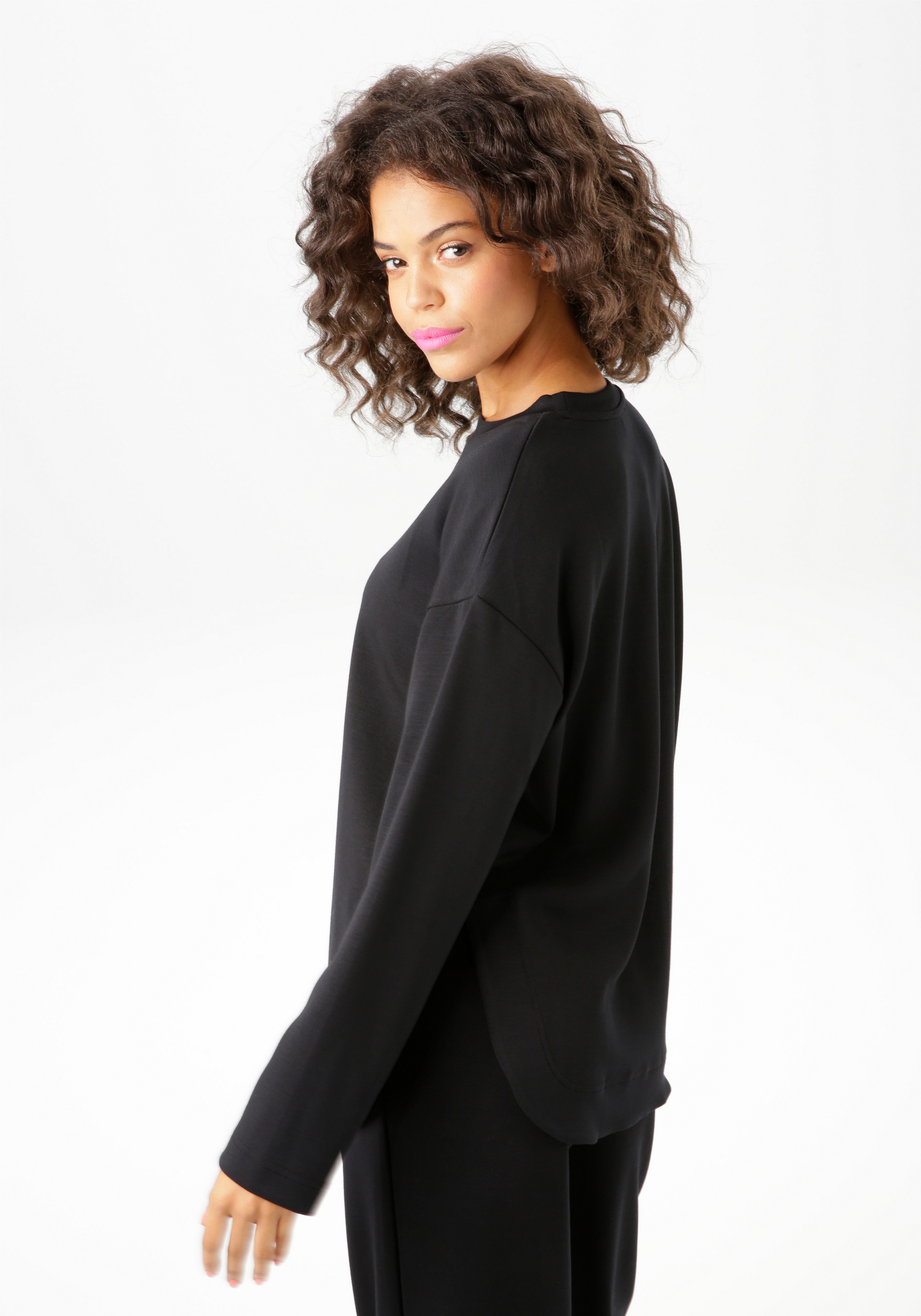Aniston CASUAL Sweatshirt in trendy kleurenpalet nieuwe collectie