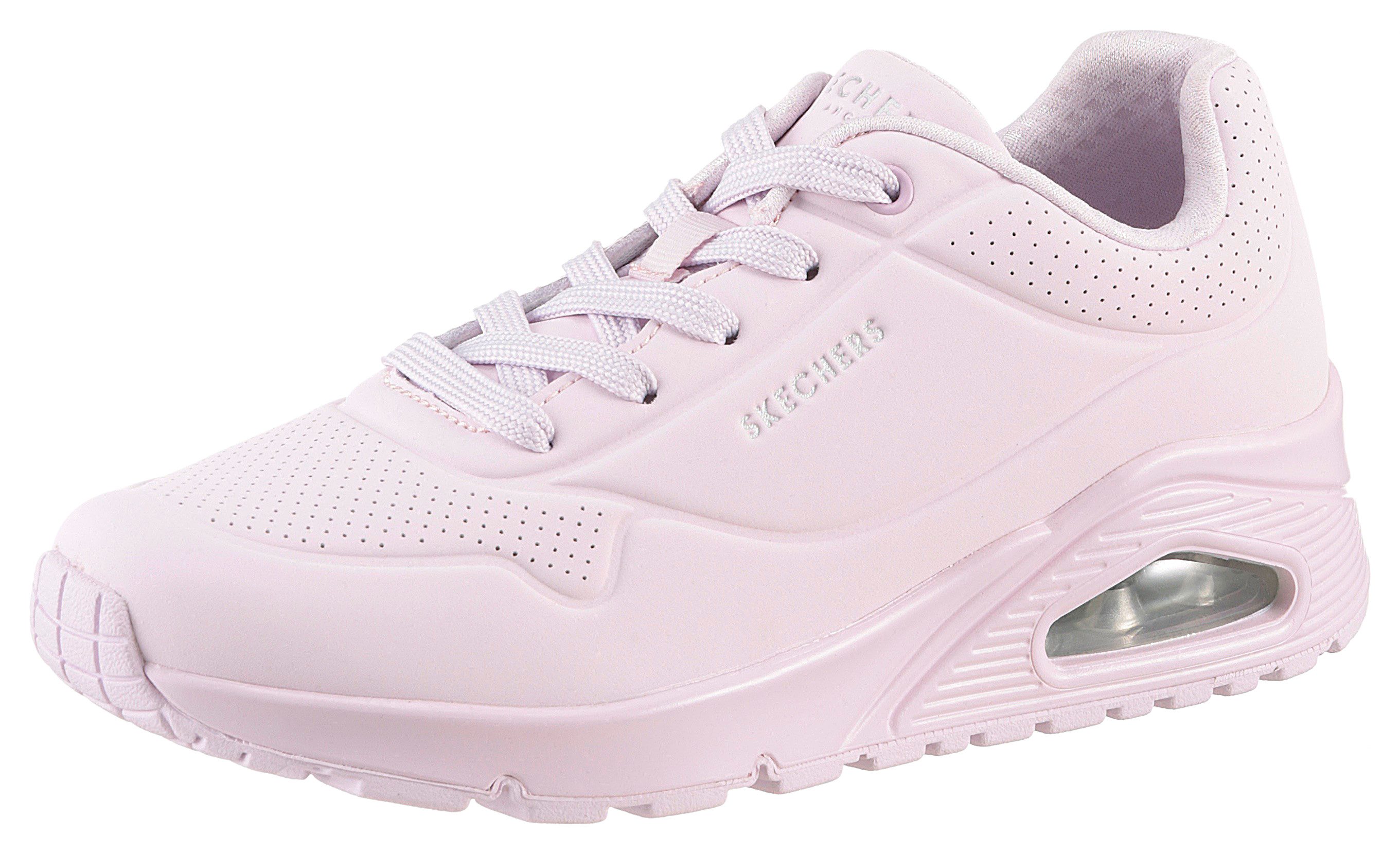 Skechers Sneakers Street Uno - Stand on Air Vrijetijdsschoen, lage schoen, veterschoen met memory foam