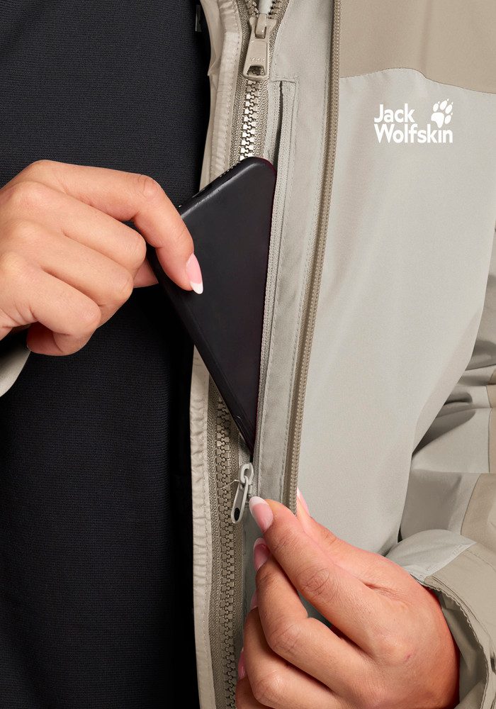 Jack Wolfskin Functioneel 3-in-1-jack WILD PLACES 3IN1 JKT W