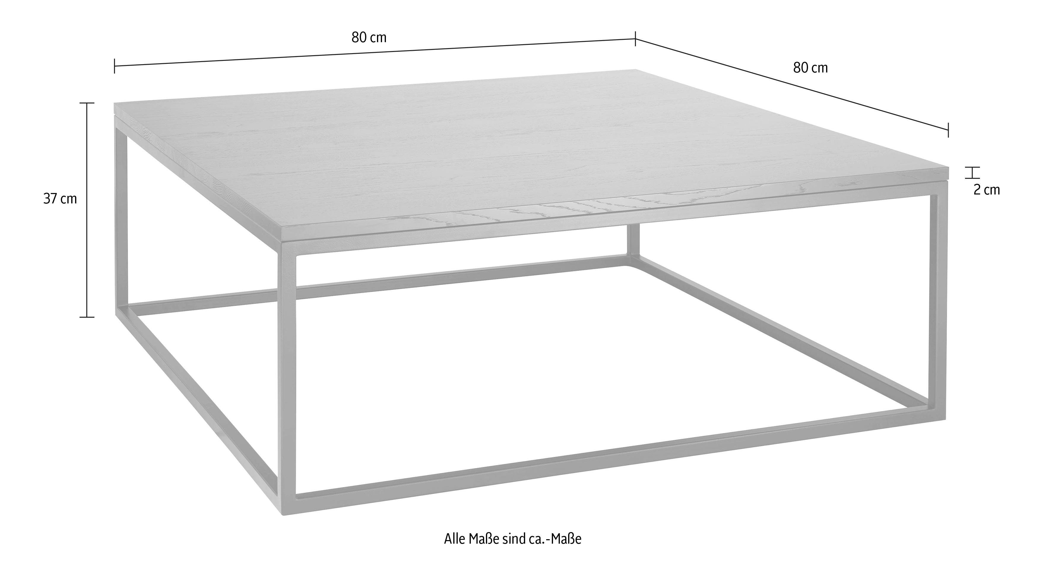 Guido Maria Kretschmer Home&Living Salontafel Voorst van massief eiken en metalen frame