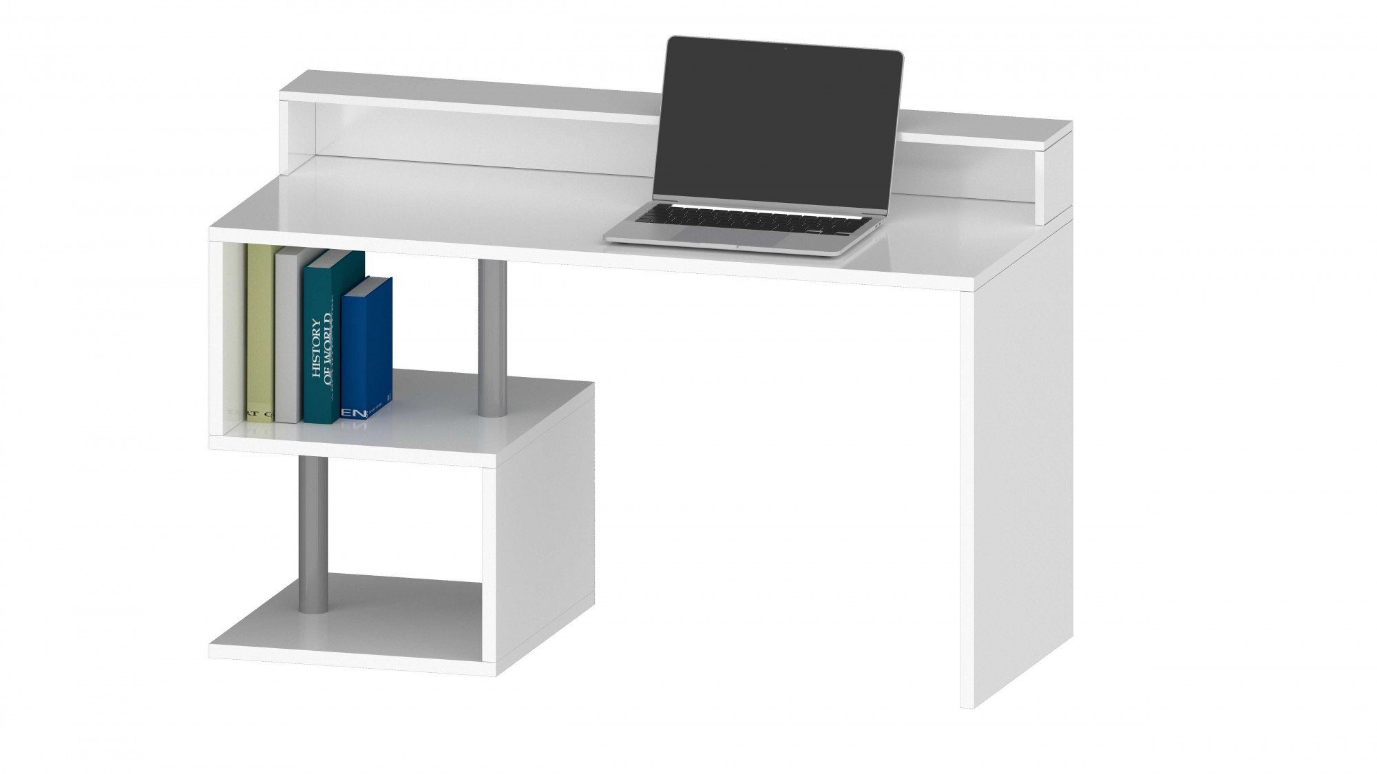 INOSIGN Bureau Essence, modern ontwerp in verschillende breedtes, met en zonder monitorsteun, gemaakt in italië