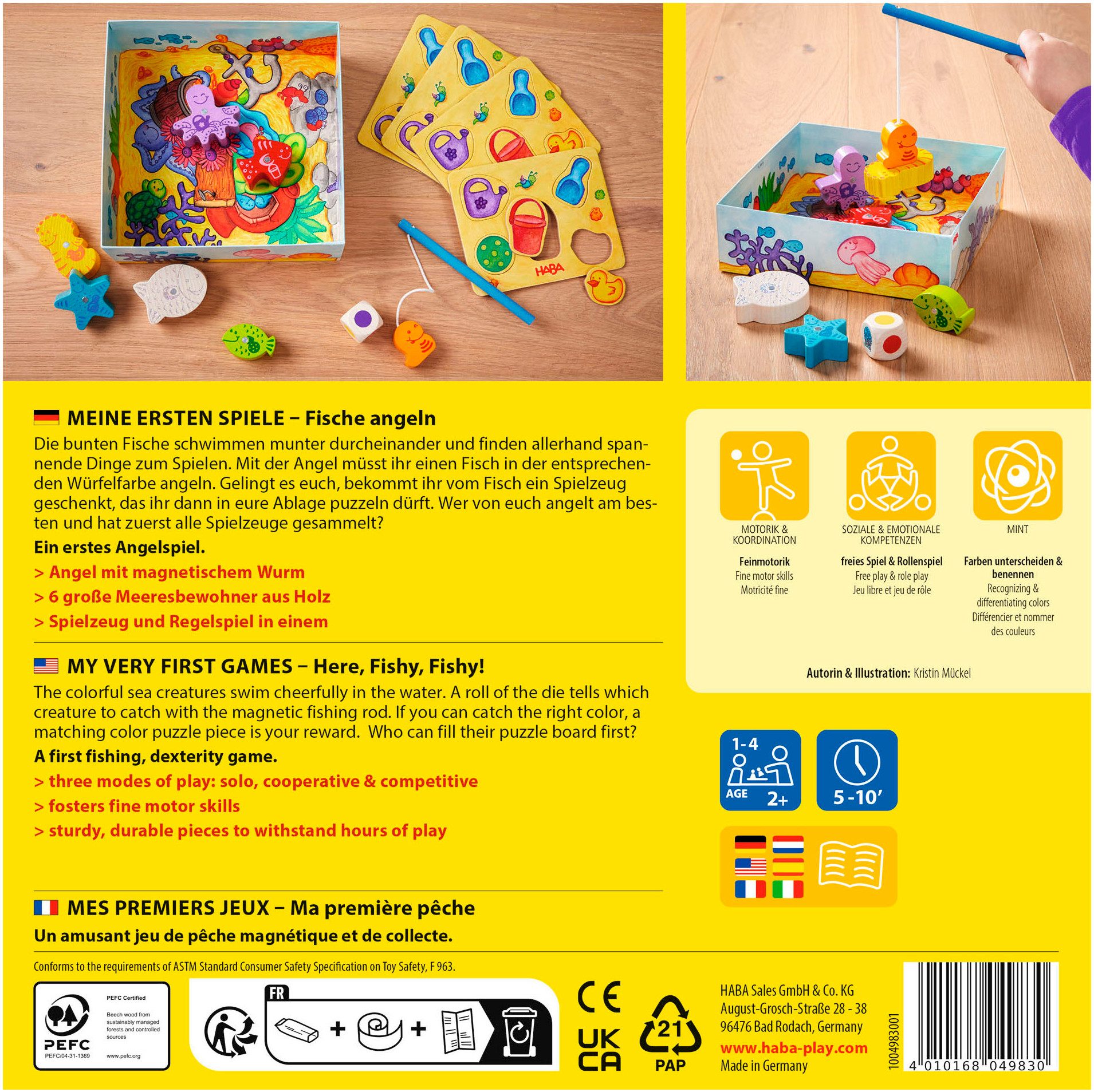 Haba Spel Mijn eerste spellen - Visjes vangen