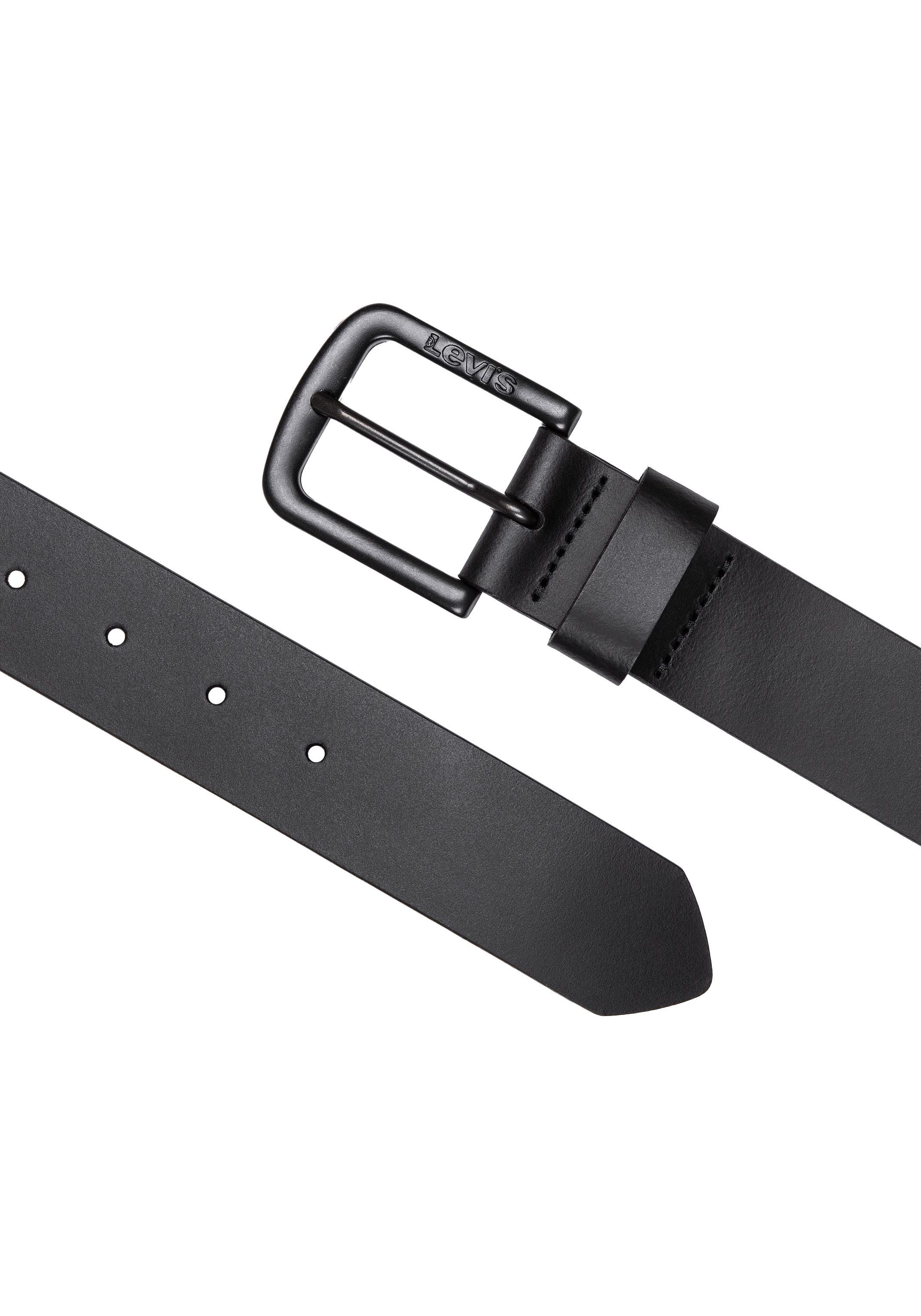 Levi's® Leren riem Zijn metalen riem ADLER POINT METAL BELT