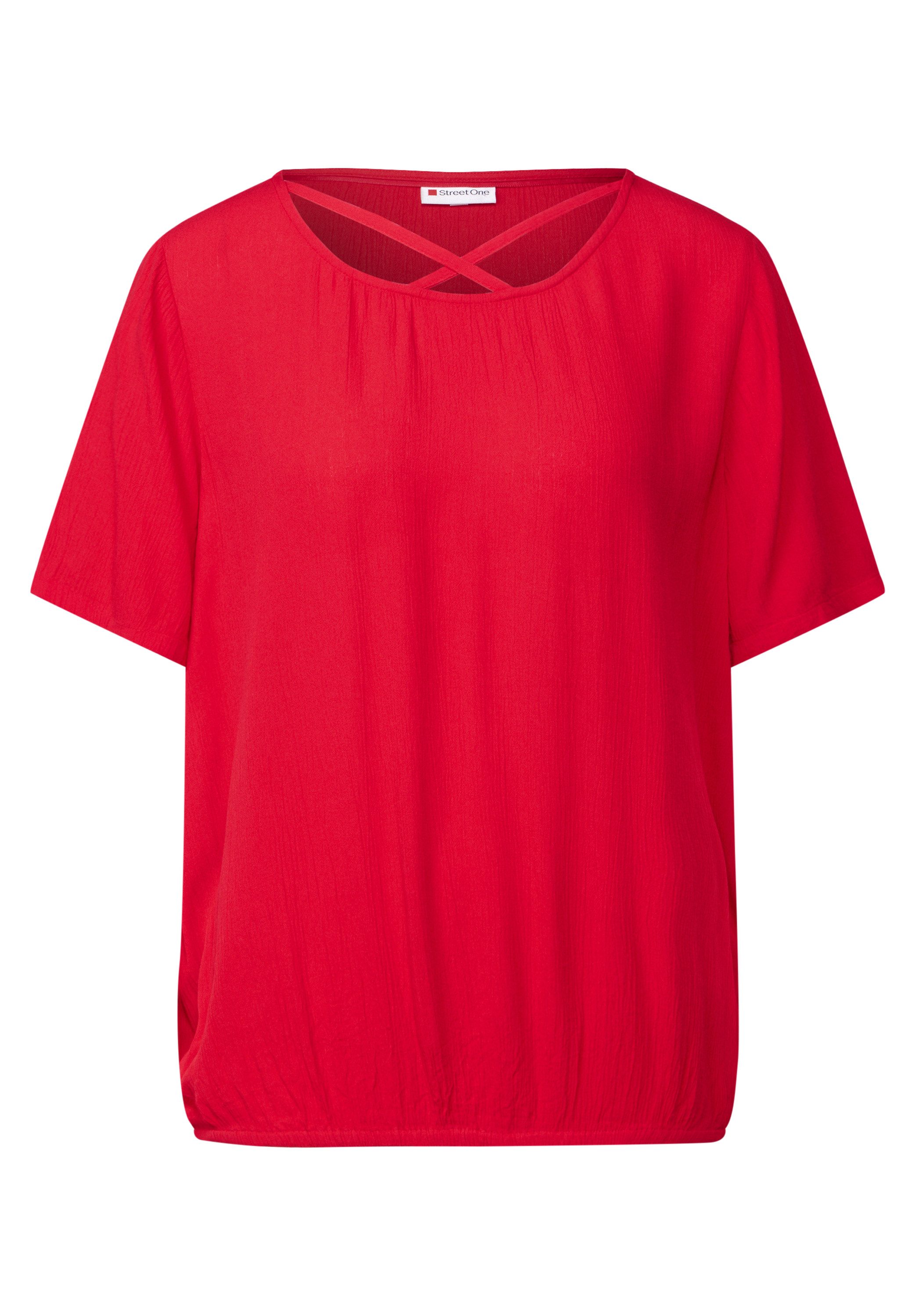 STREET ONE Shirtblouse met bandjesdetail