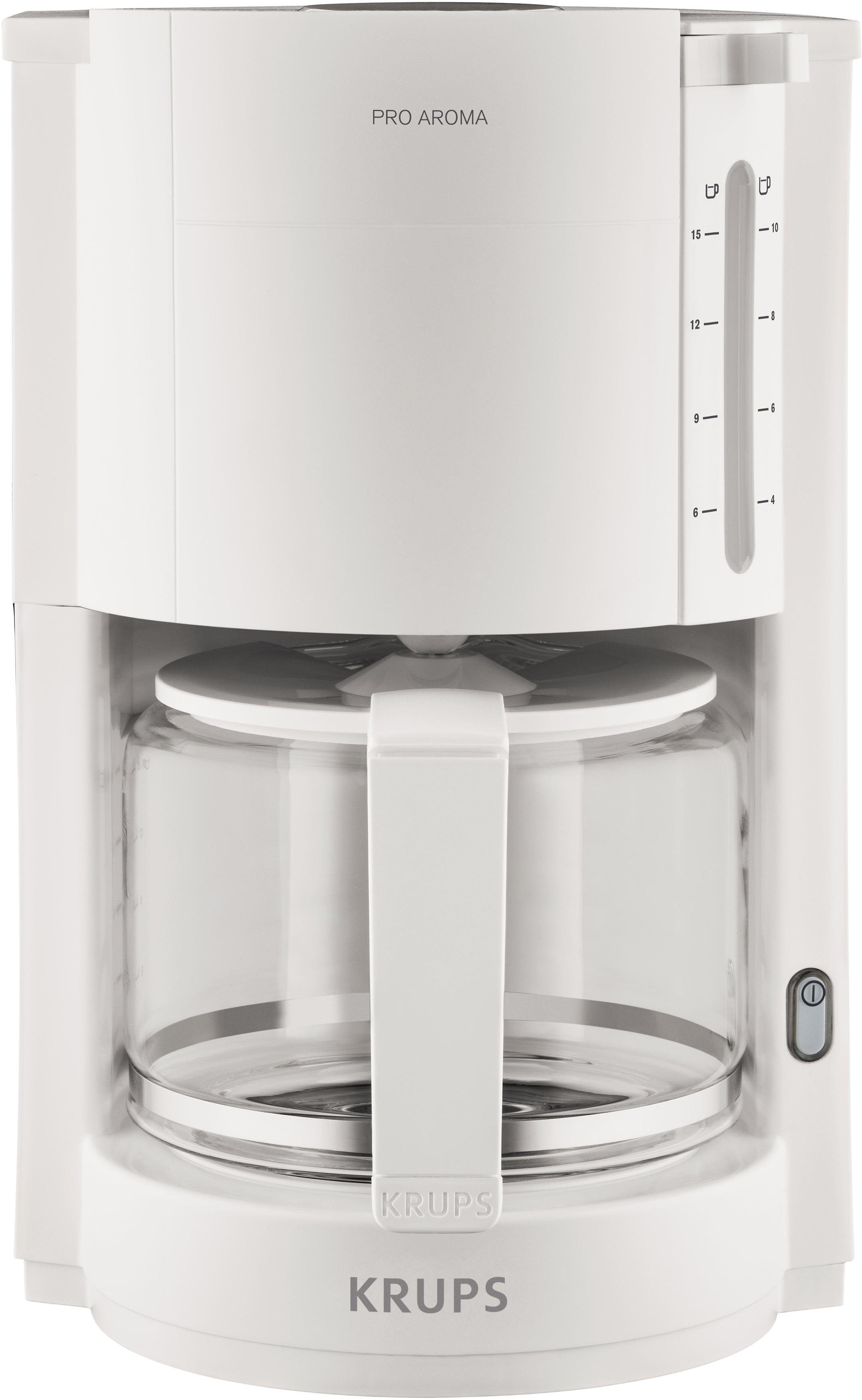 Krups Filterkoffieapparaat F30901 Pro Aroma, Warmhoudfunctie, automatische uitschakeling, 1050 W