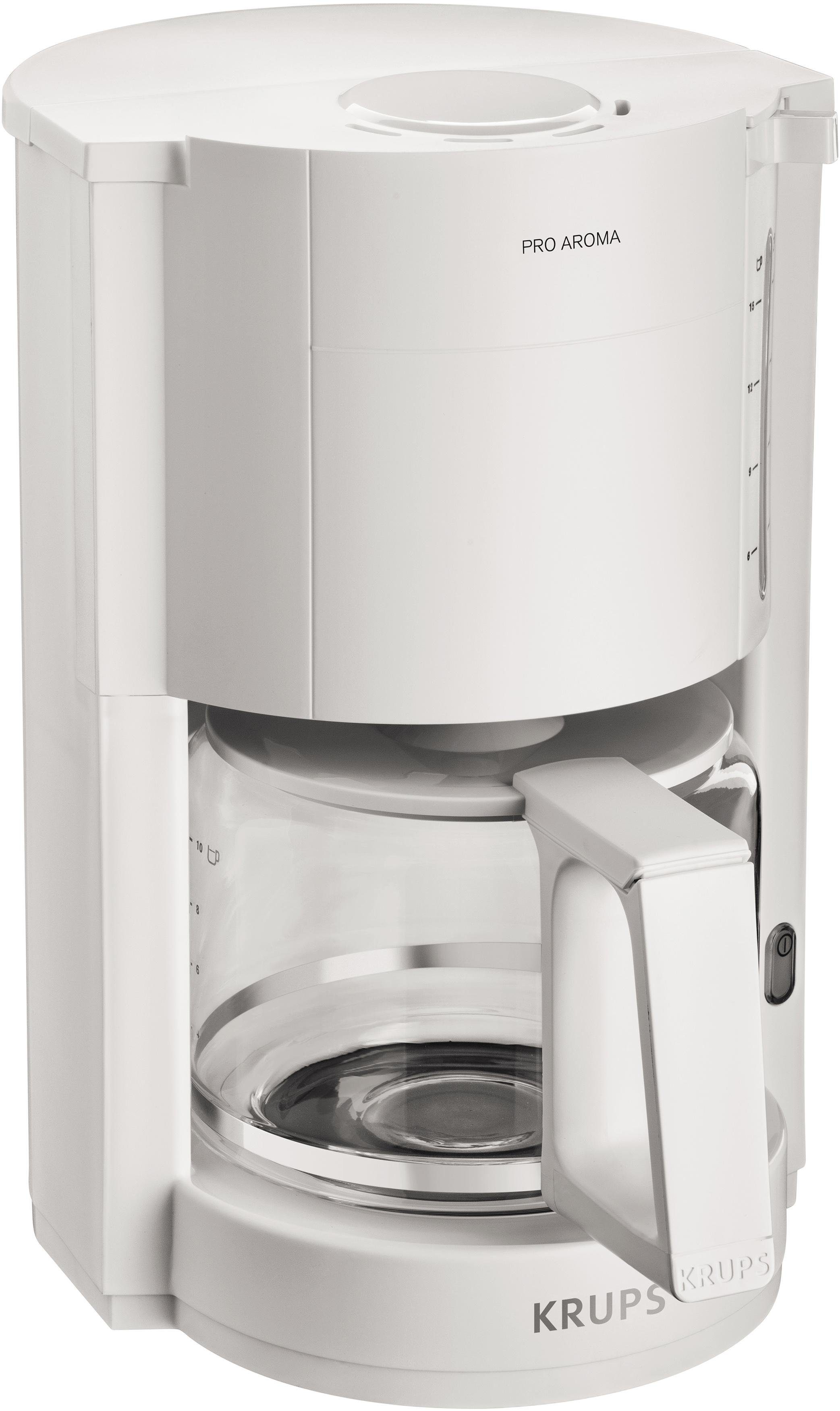 Krups Filterkoffieapparaat F30901 Pro Aroma, Warmhoudfunctie, automatische uitschakeling,...