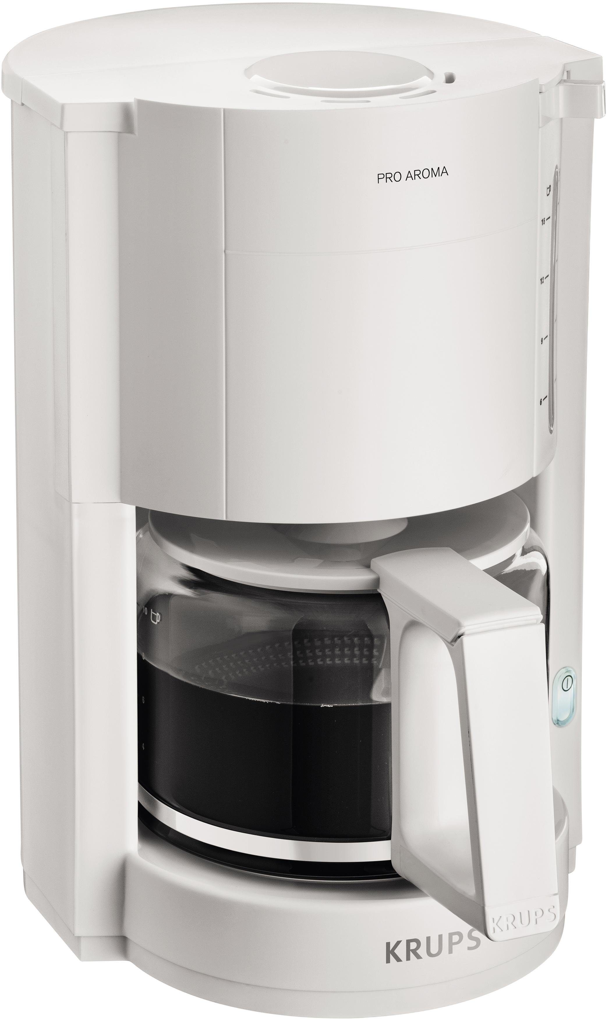 Krups Filterkoffieapparaat F30901 Pro Aroma, Warmhoudfunctie, automatische uitschakeling, 1050 W