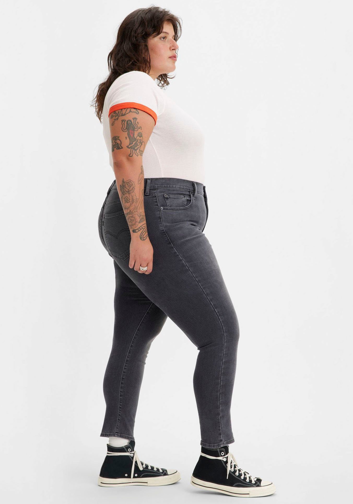Levi's® Plus Skinny fit jeans 721 PL HI RISE SKINNY zeer nauwsluitende snit