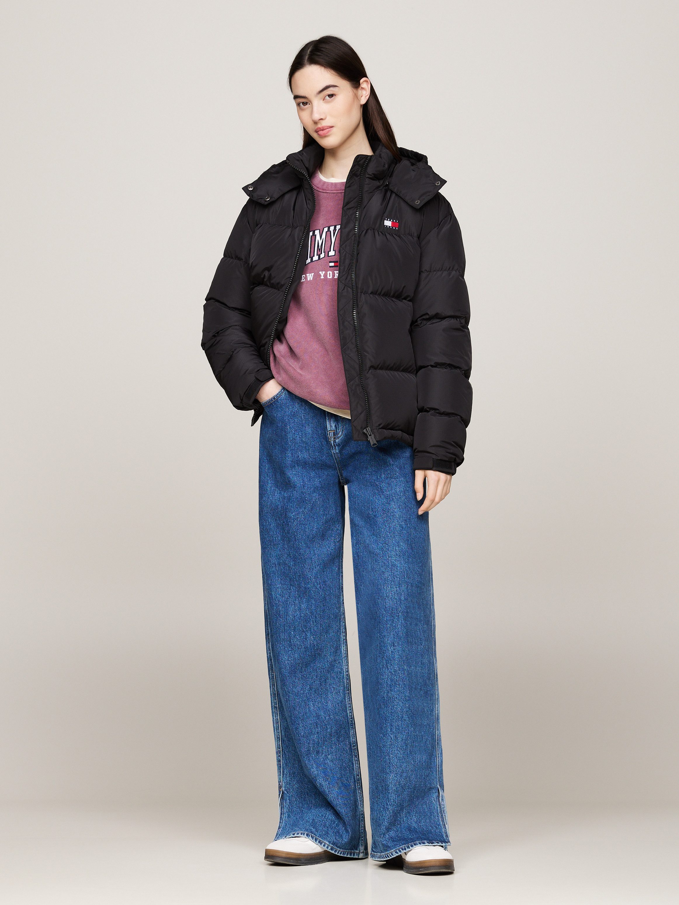 Tommy Jeans Curve Gewatteerde jas TJW ALASKA PUFFER EXT