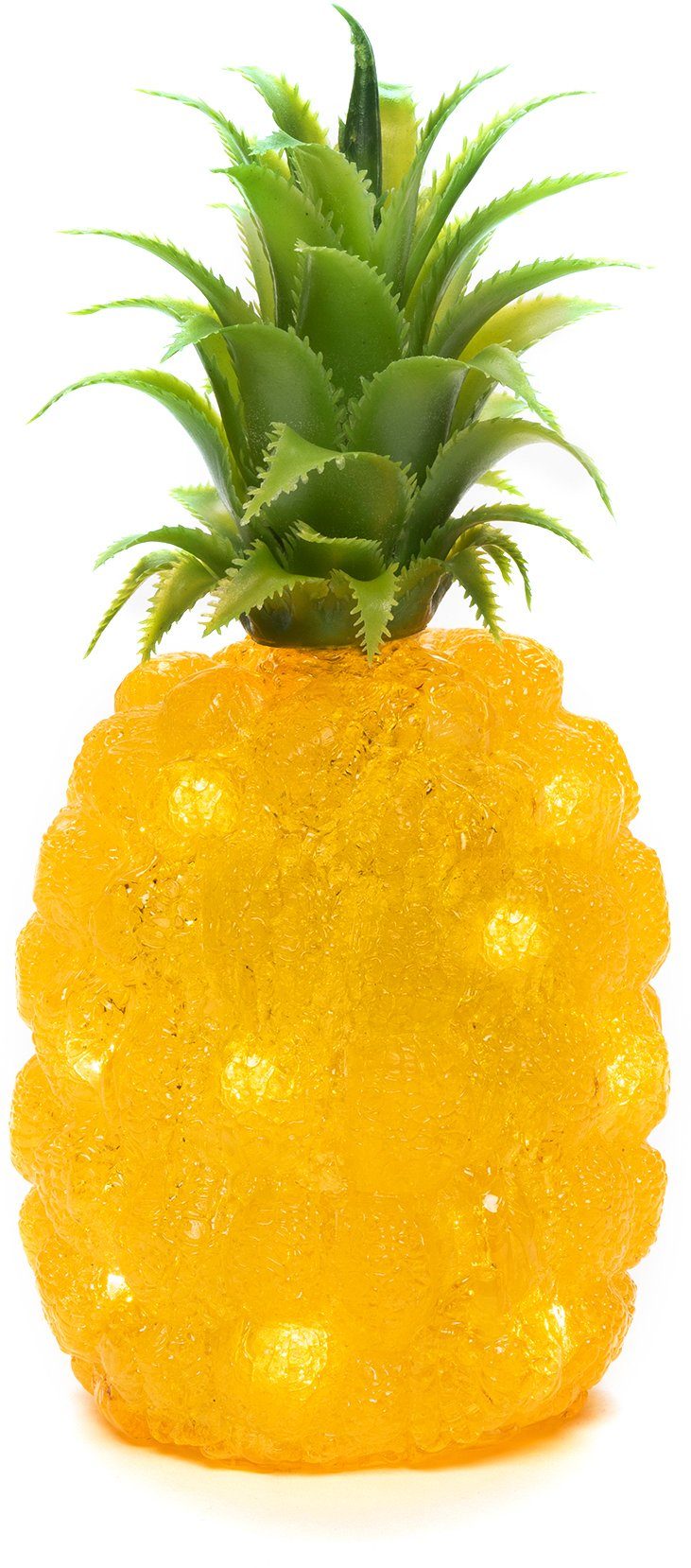 KONSTSMIDE Decoratief object Led acryl ananas, 16 warmwitte dioden (1 stuk)