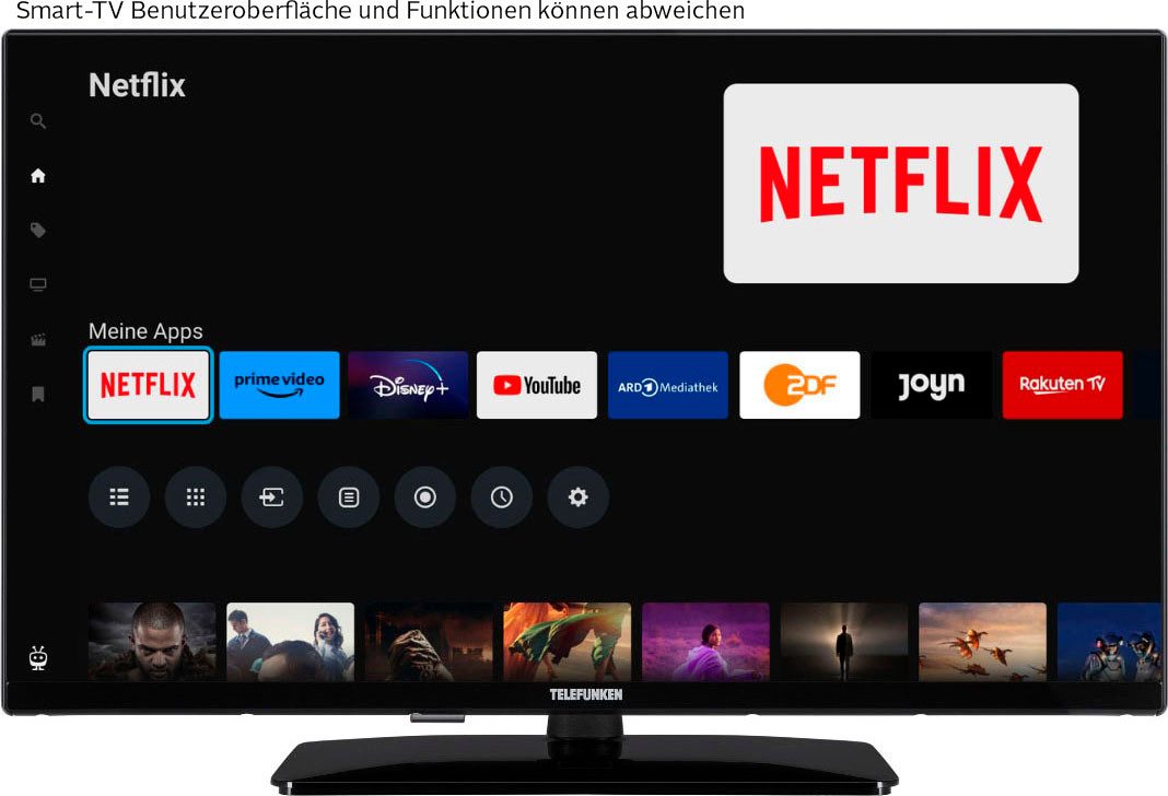 Telefunken Led-TV OS-32H510, 80 cm / 32", HD ready, Smart TV