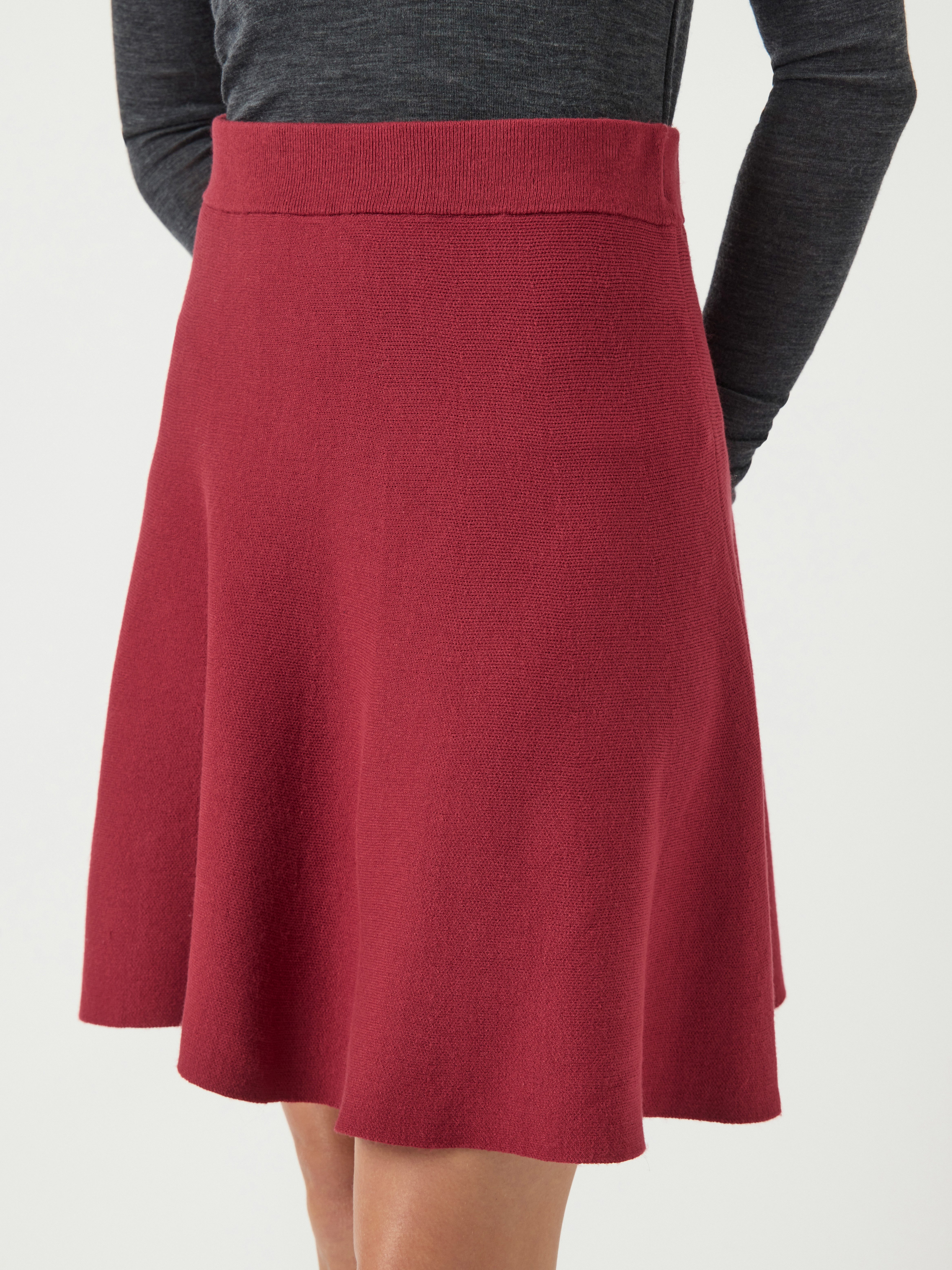 Y.A.S Minirok YASFONNY HW KNIT SKIRT S. NOOS