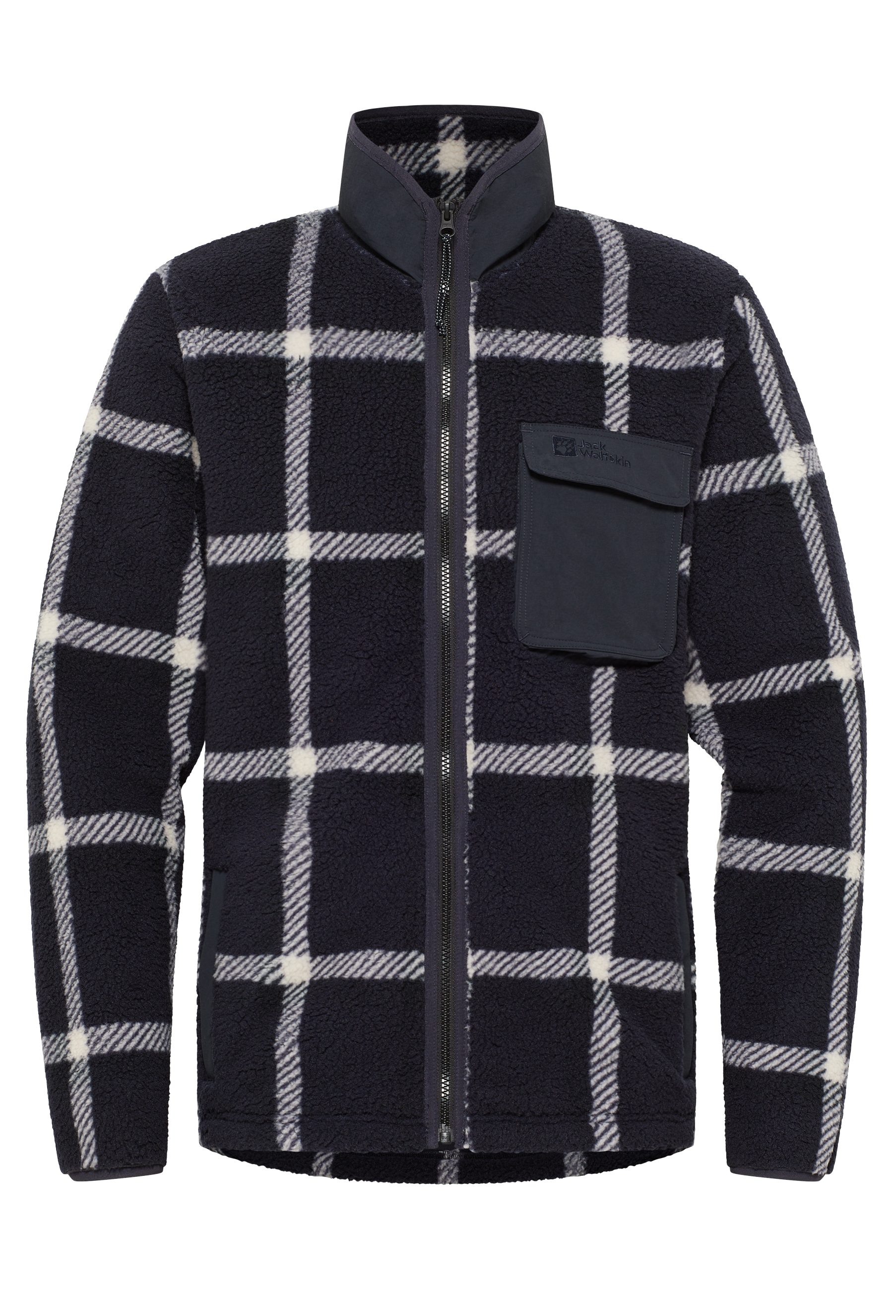 Jack Wolfskin Fleecejack FELSLICHT CHECK JACKET