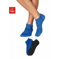 puma sneakersokken met breizones in net-look (2 paar) blauw
