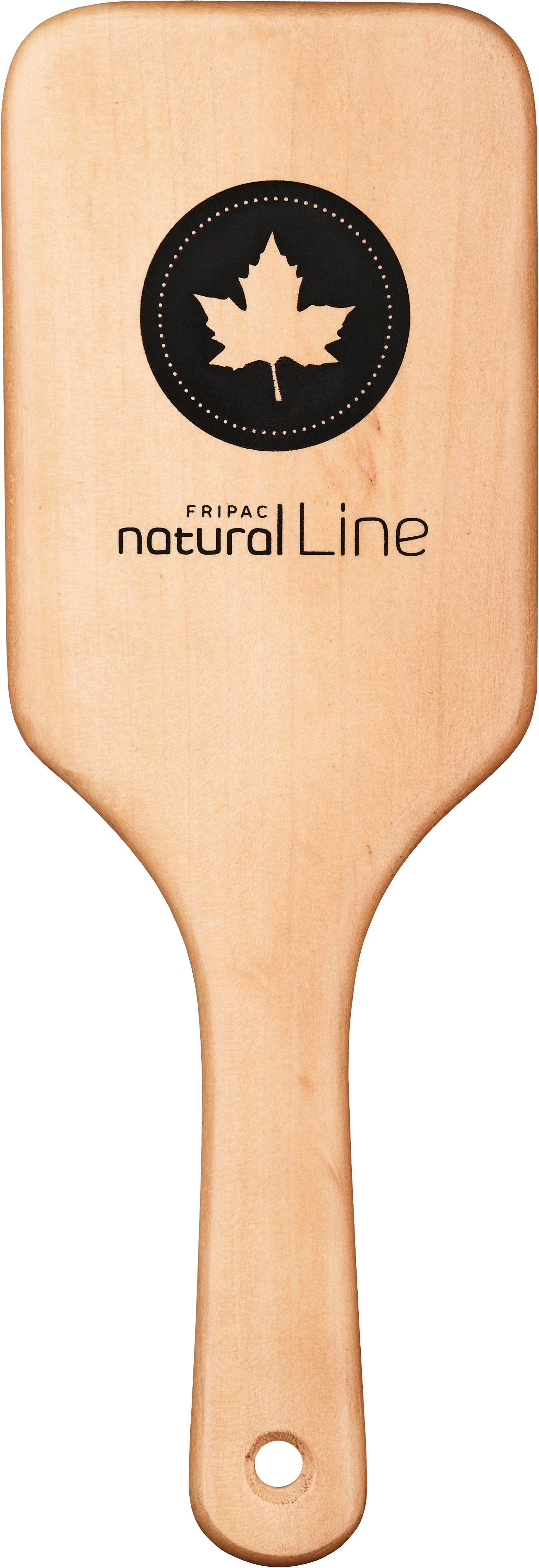 FRIPAC natural Line Peddelborstel Natural Line houten borstel 9-rijig