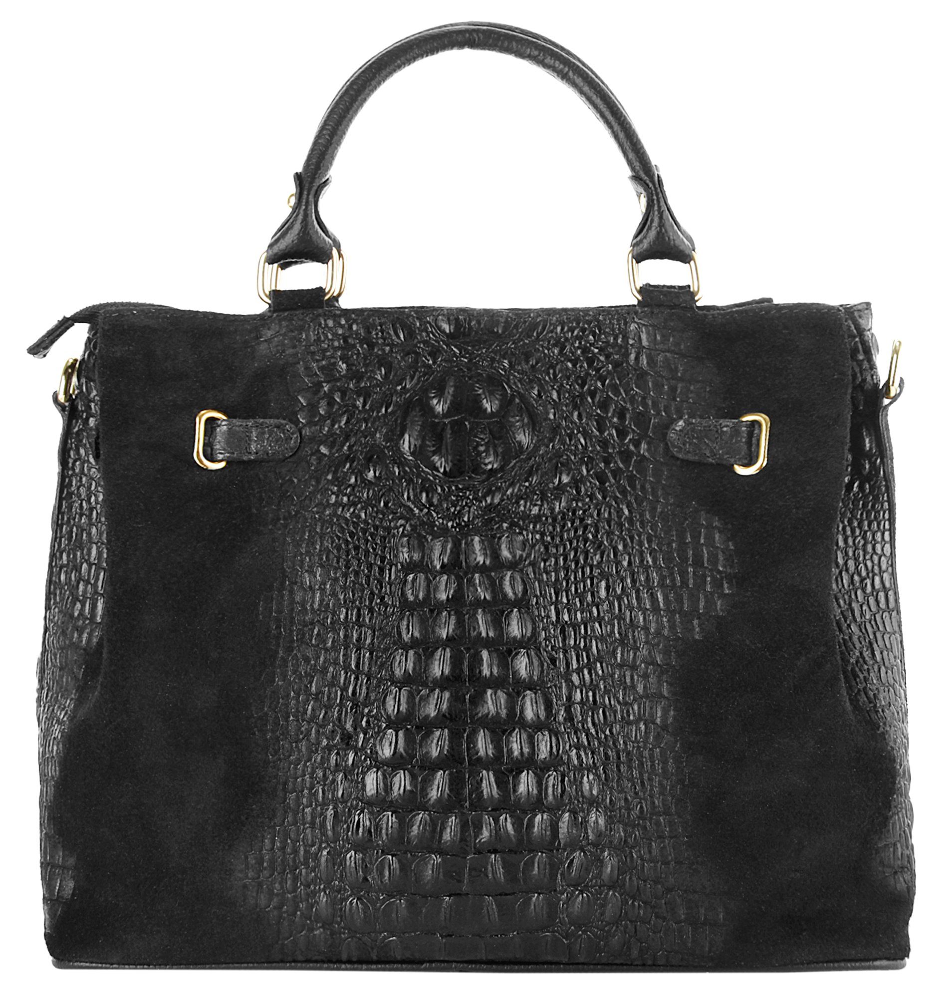 Cluty Tas echt leer, made in italy