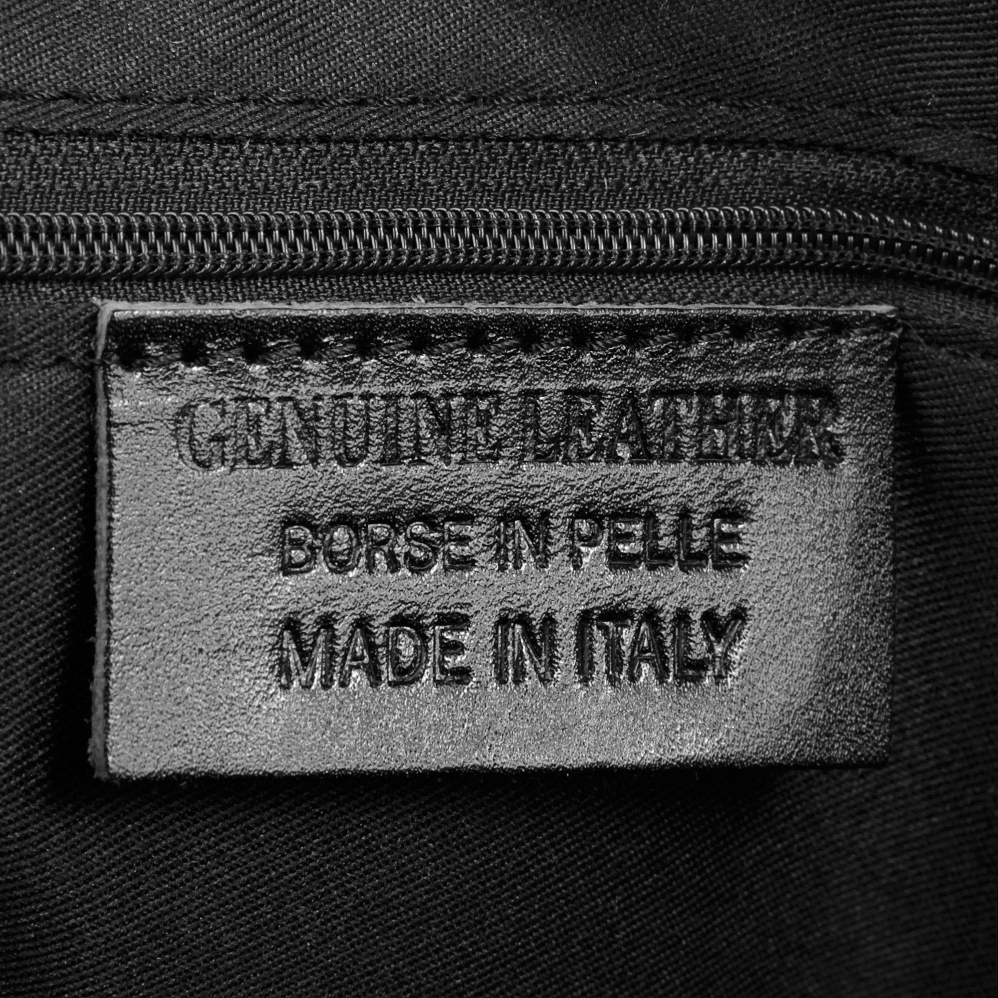 Cluty Schoudertas echt leer, made in italy