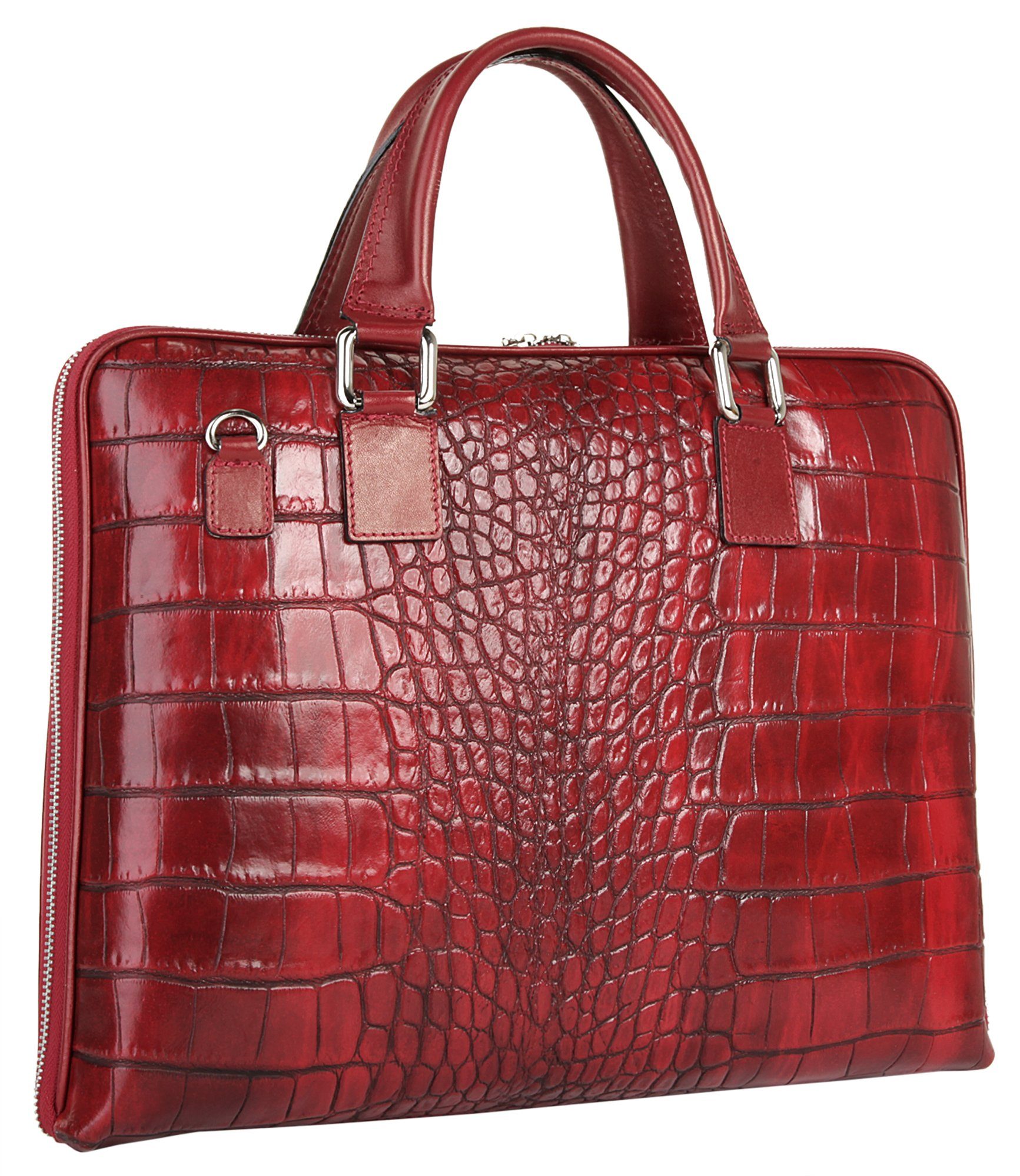 Samantha Look Aktetas echt leer, made in italy