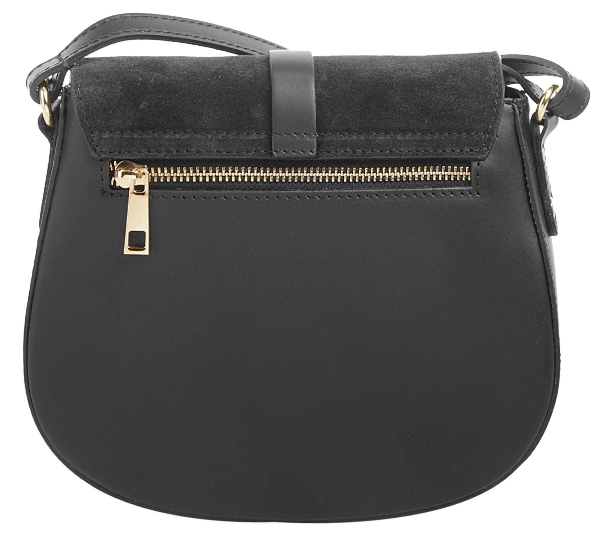 Cluty Schoudertas echt leer, made in italy