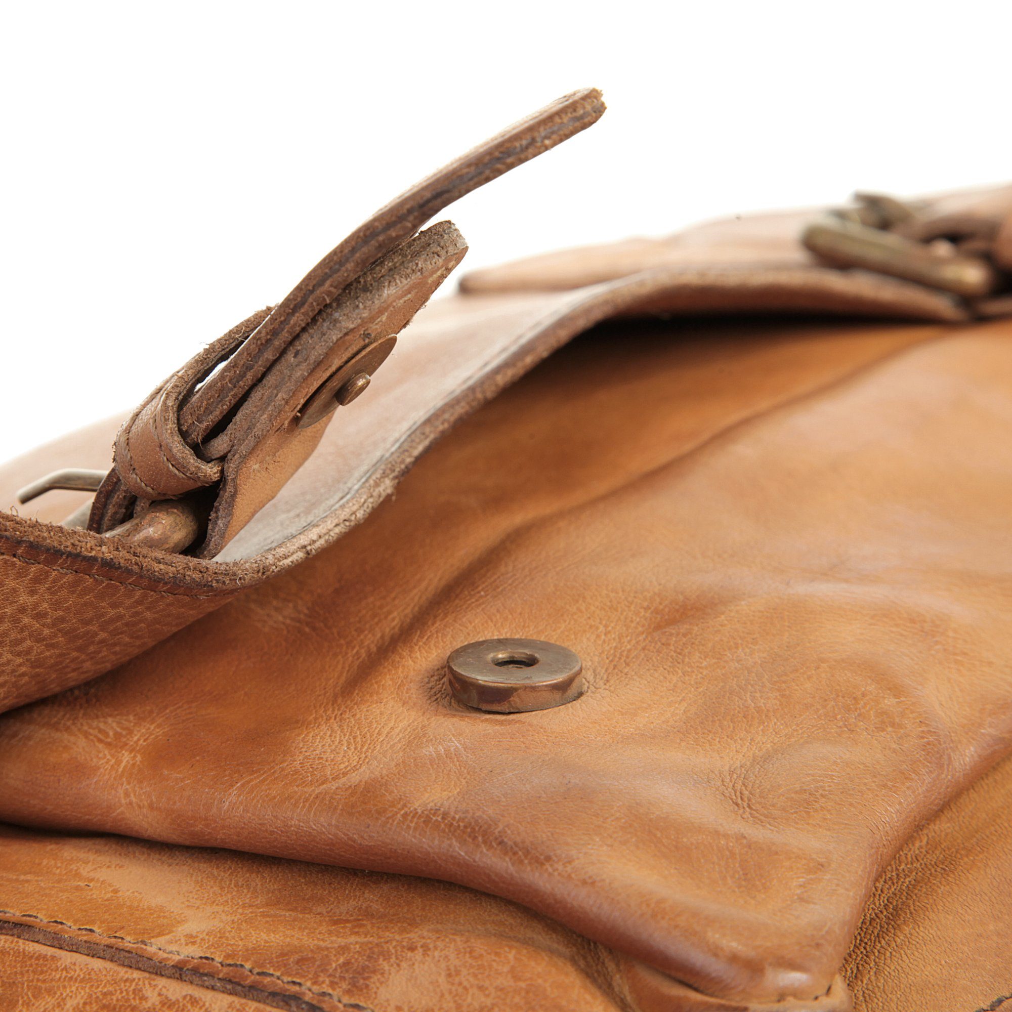 Samantha Look Schoudertas Tas echt leer, made in italy