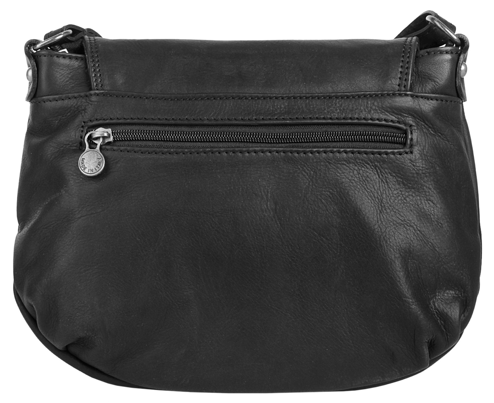 Samantha Look Schoudertas echt leer, made in italy
