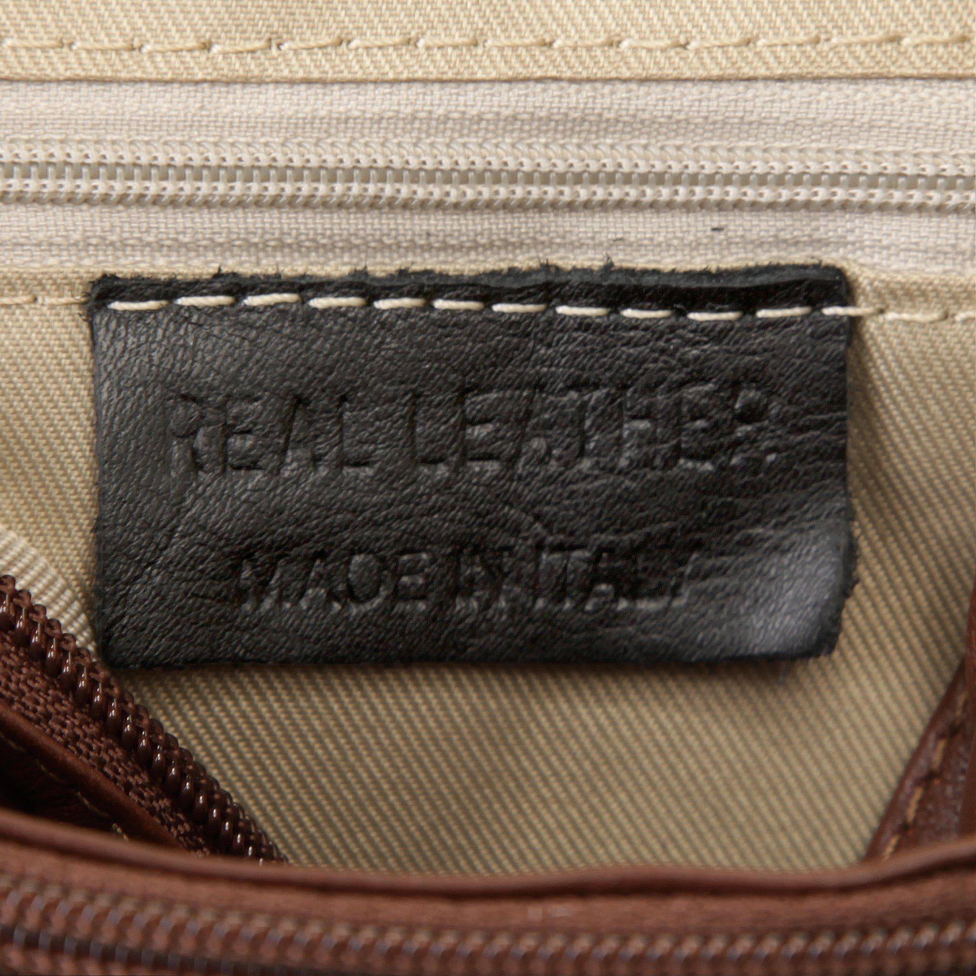 Piké Schoudertas echt leer, made in italy