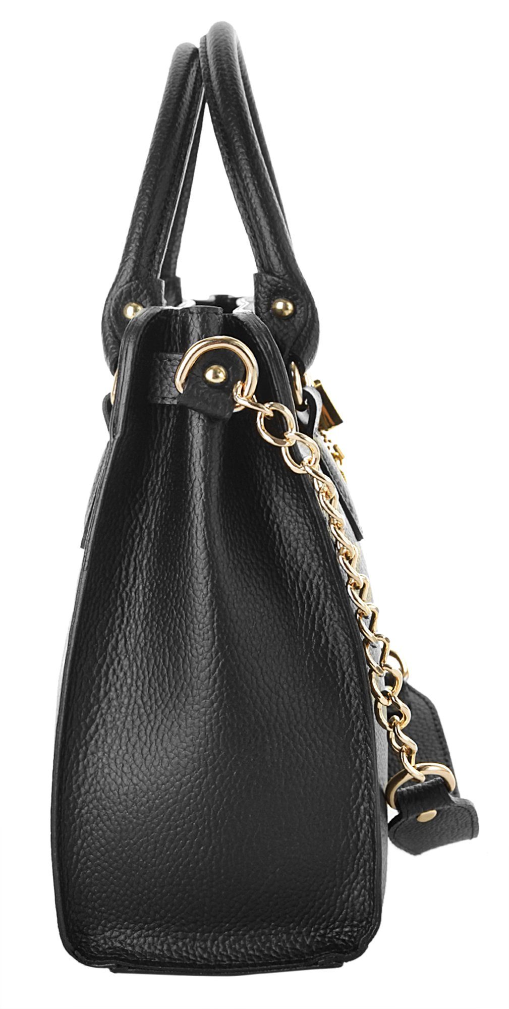 Cluty Tas echt leer, made in italy